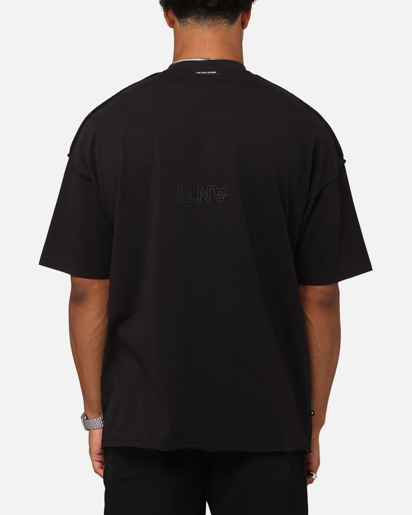 The Anti Order XY Aesthetic Non Seam T - Shirt Black/Black
