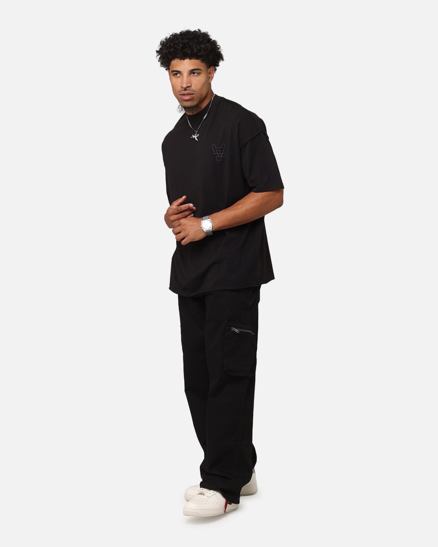 The Anti Order XY Aesthetic Non Seam T - Shirt Black/Black