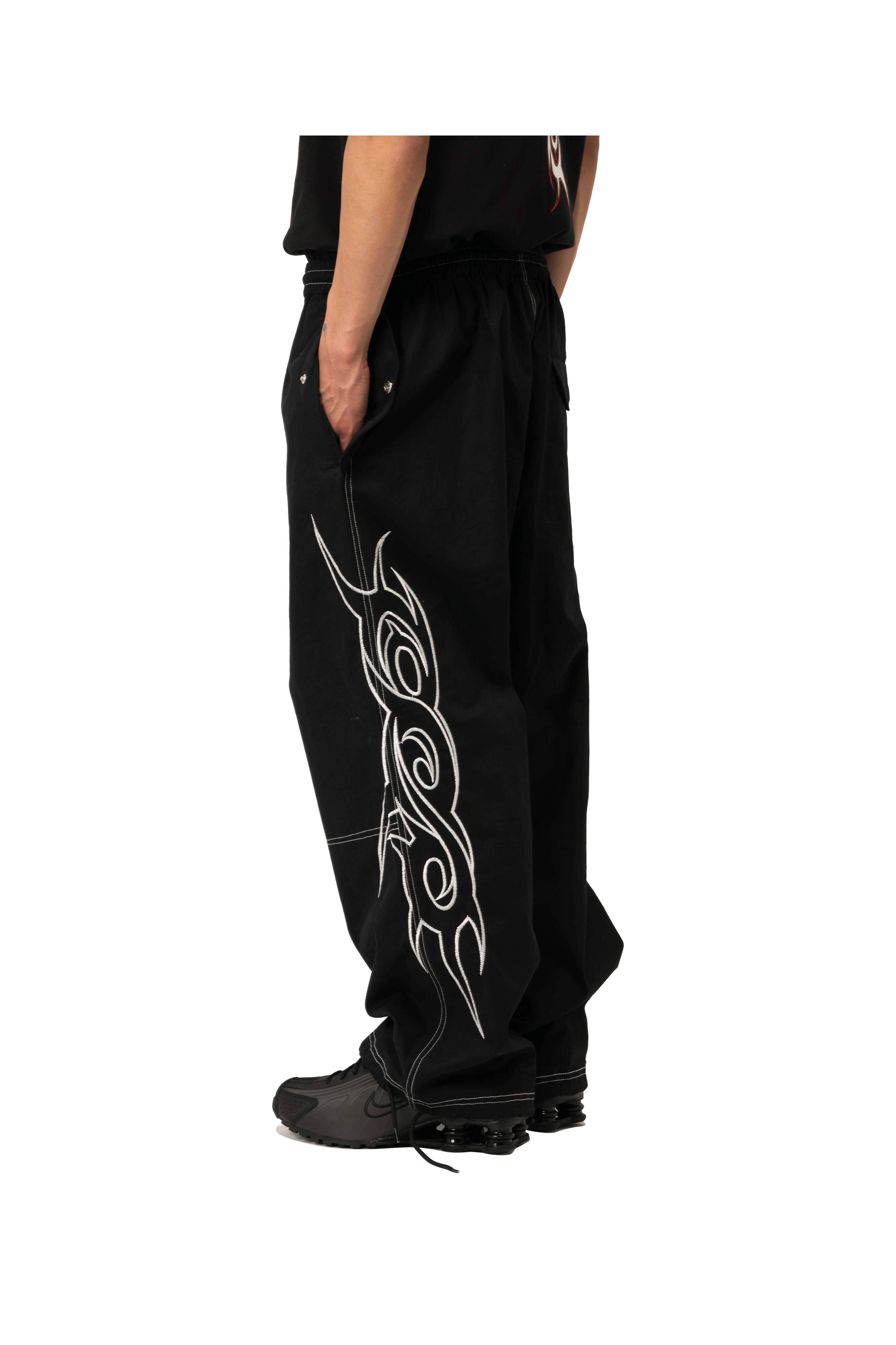 Tribal Embroidered Pants