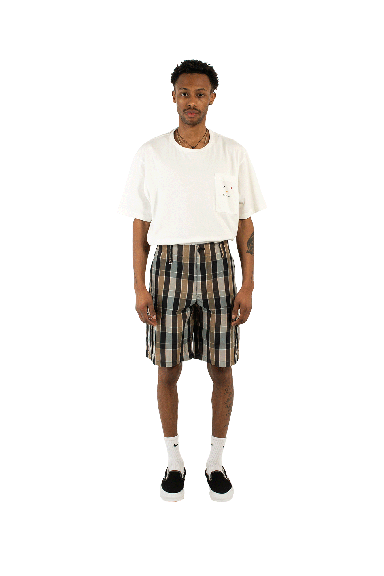 Pop Trading Company Cargo Short x Paul Smith