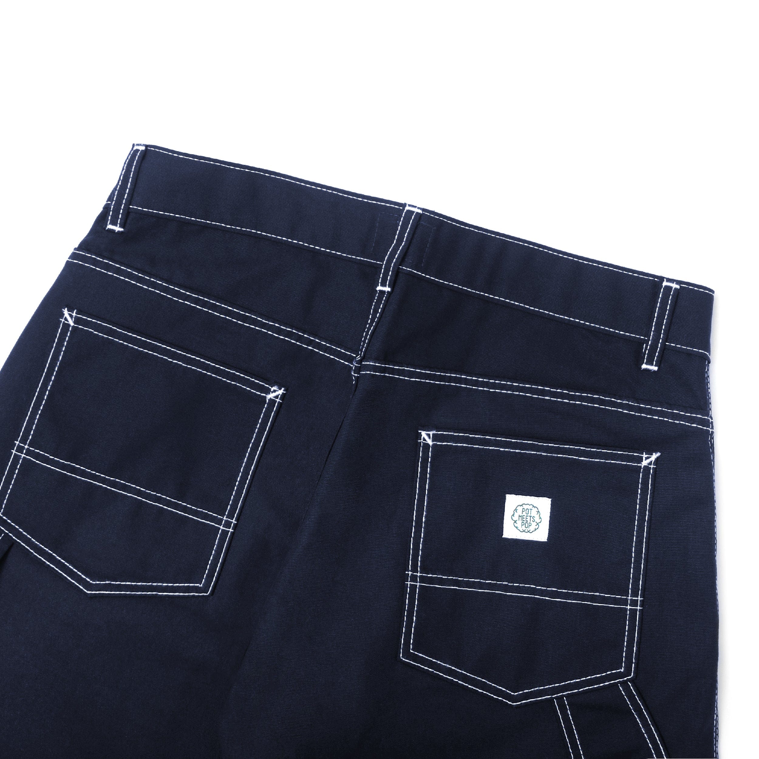 Pot Meets Pop Cacho Carpenter Shorts - Blue