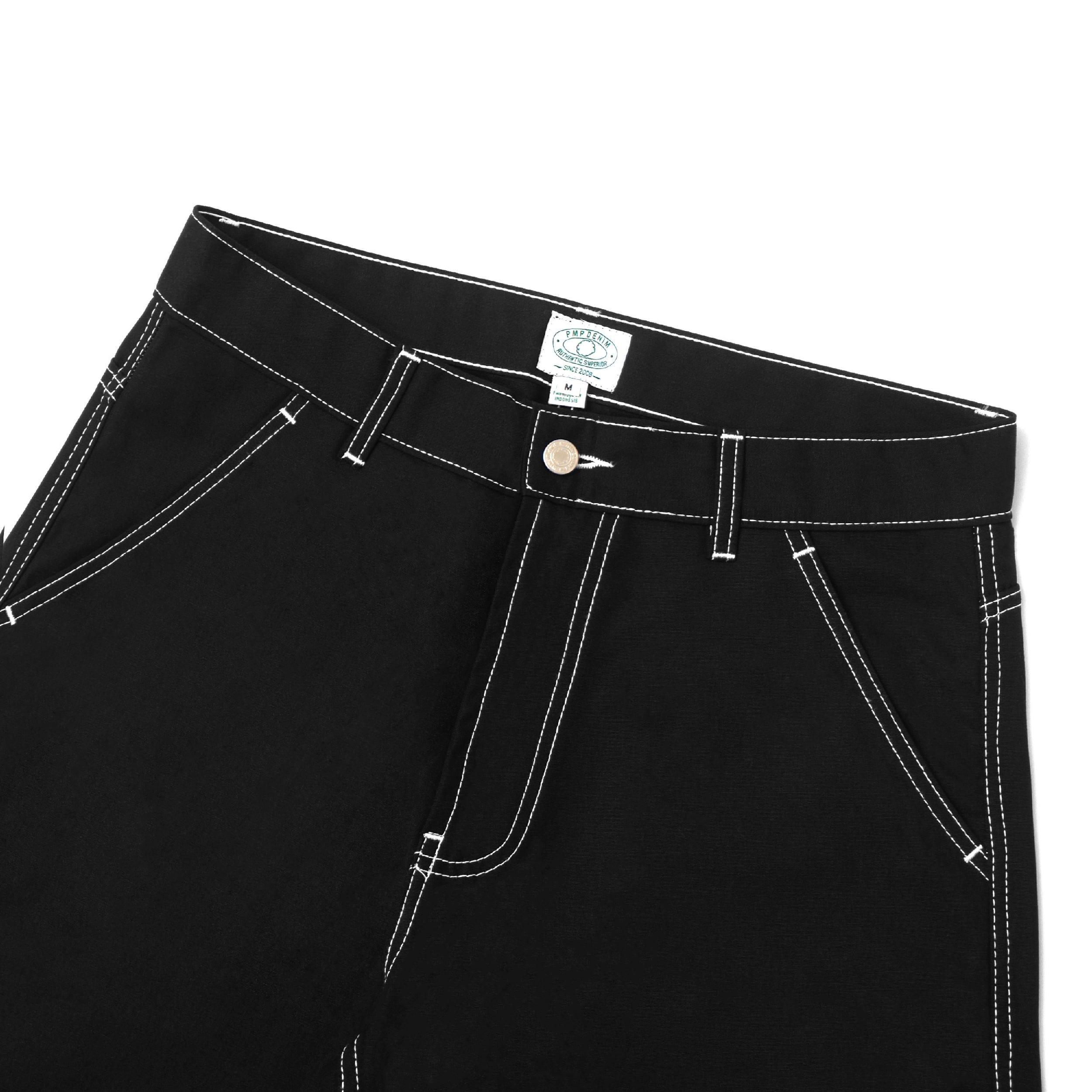 Pot Meets Pop Cacho Carpenter Shorts - Black