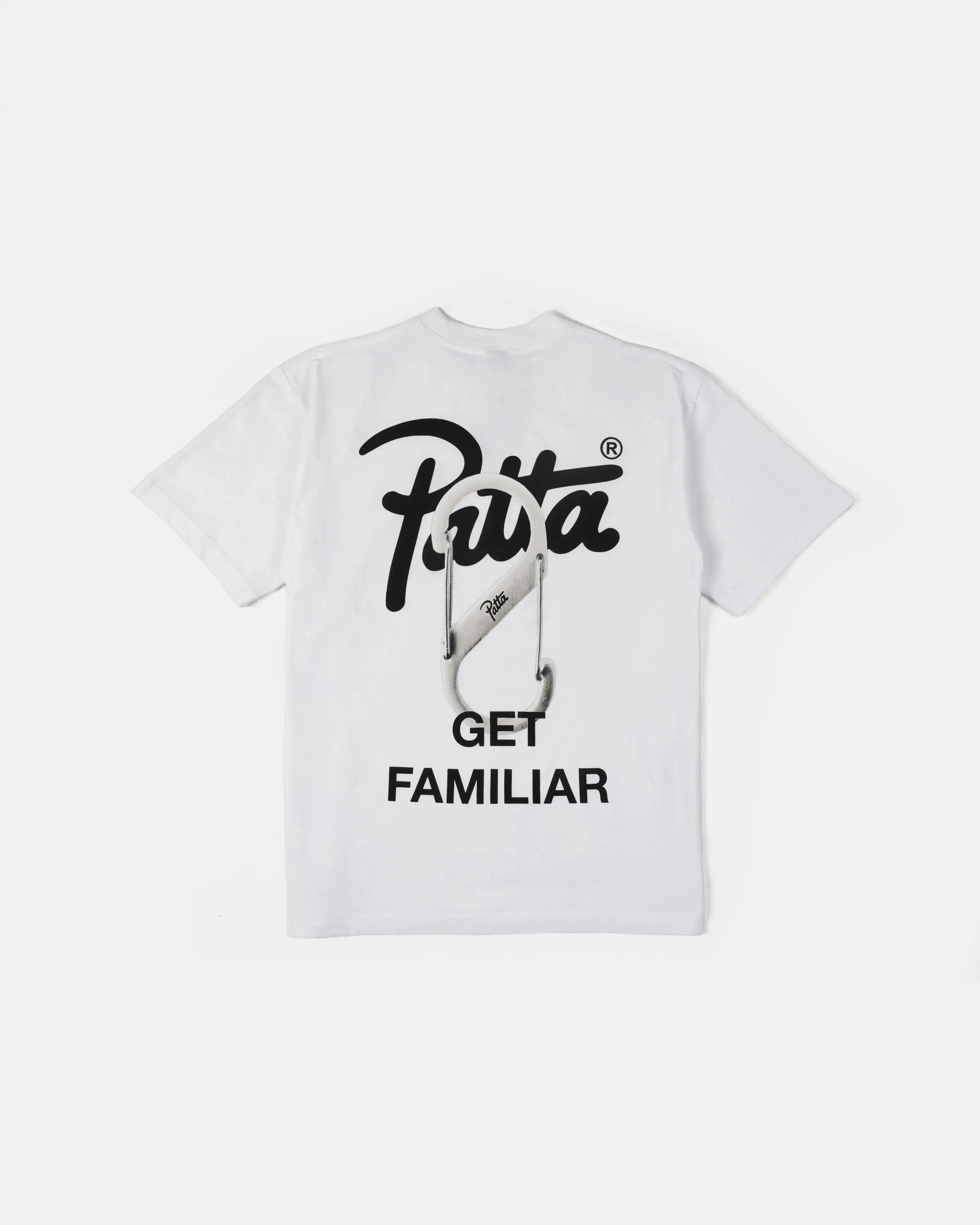 familiar Patta Get Familiar T - Shirt White