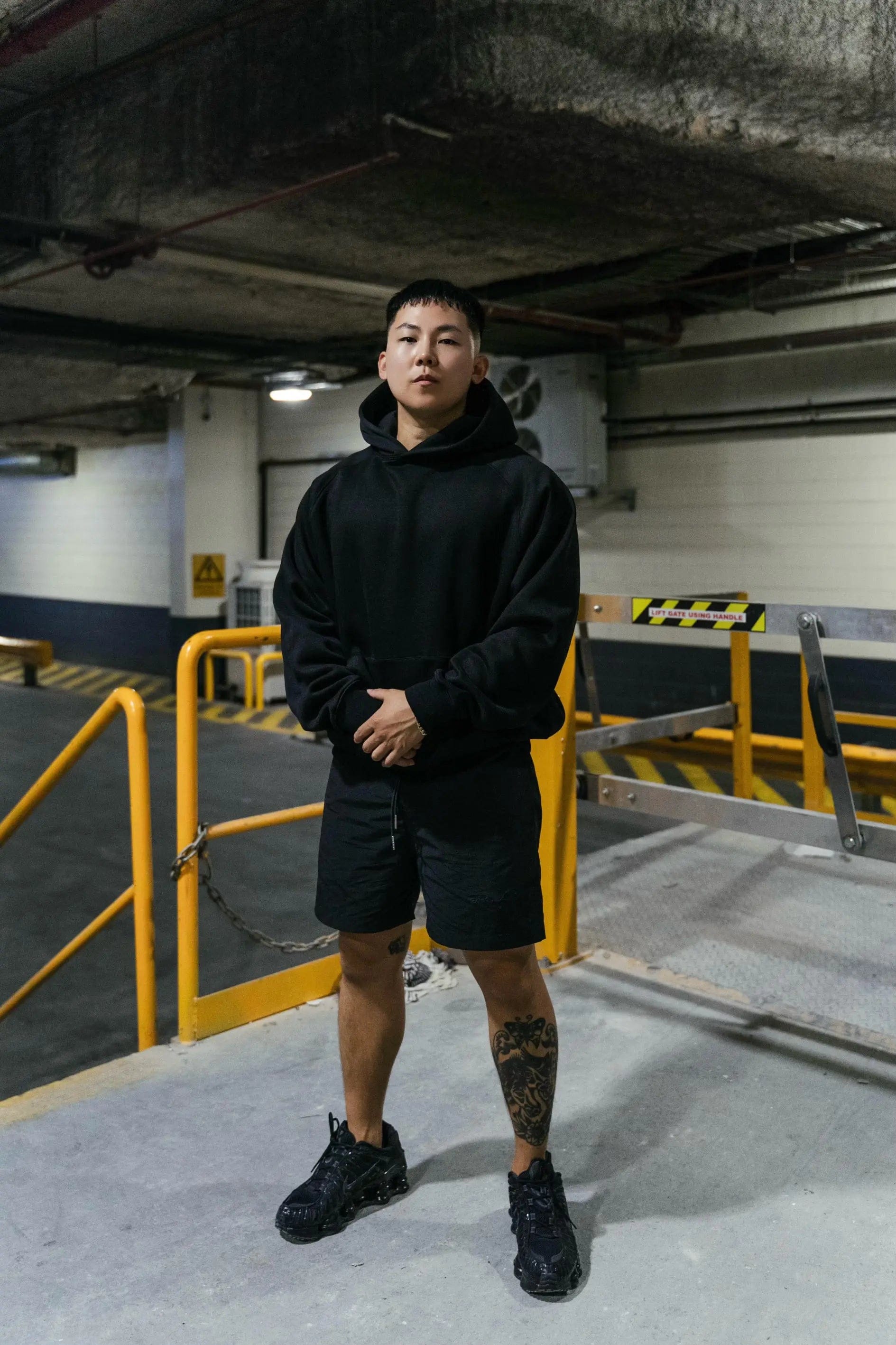 Prior Archives CORE Essentials Raglan Sleeve Hoodie Ater