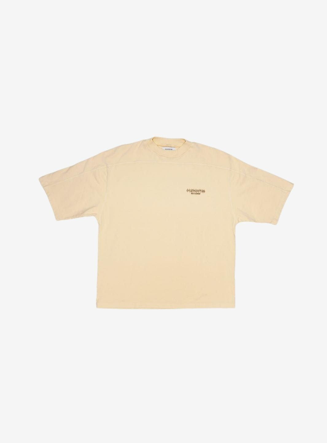 Numeri Archivio Oversize Light T - Shirt Cream