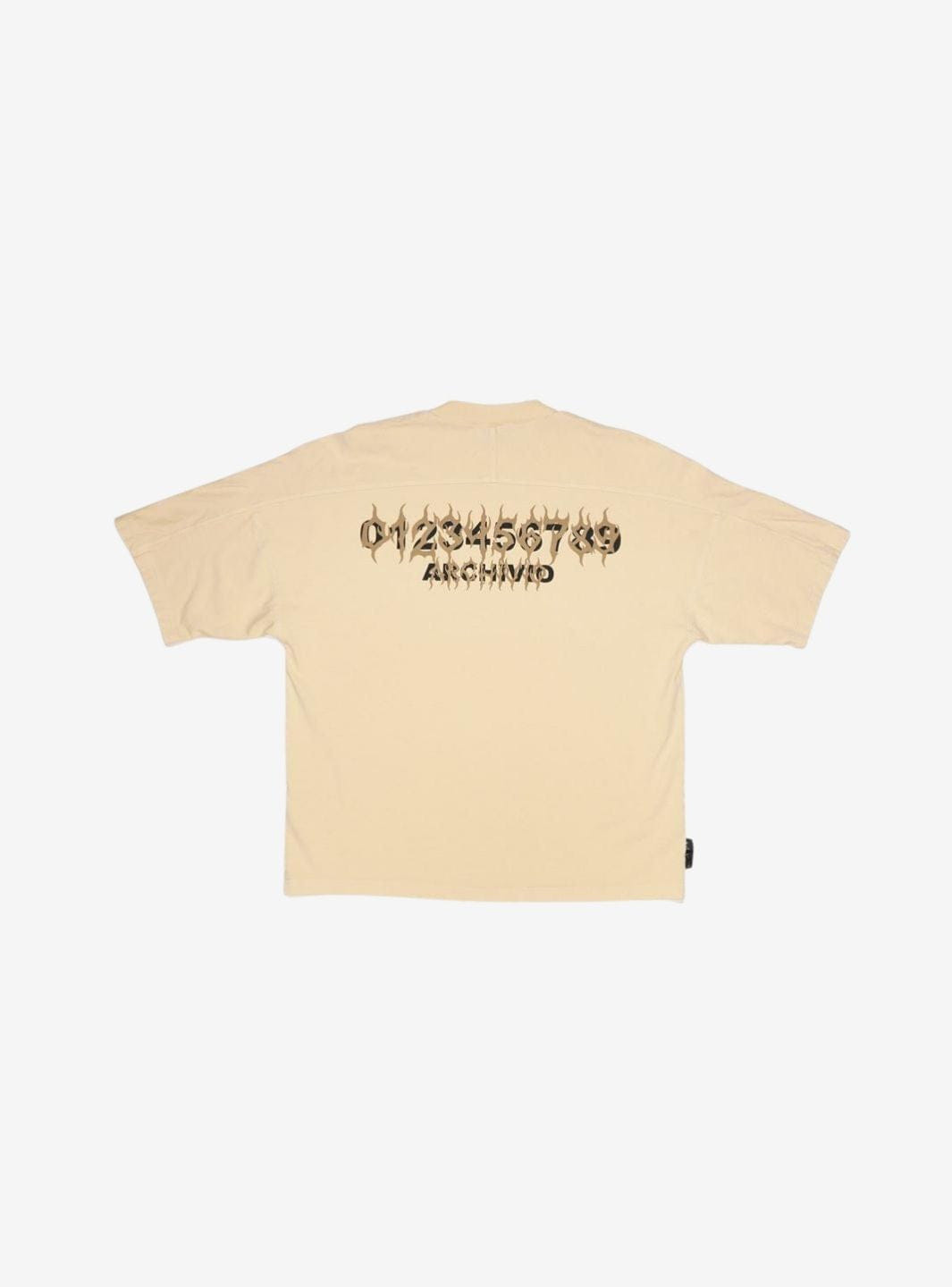 Numeri Archivio Oversize Light T - Shirt Cream