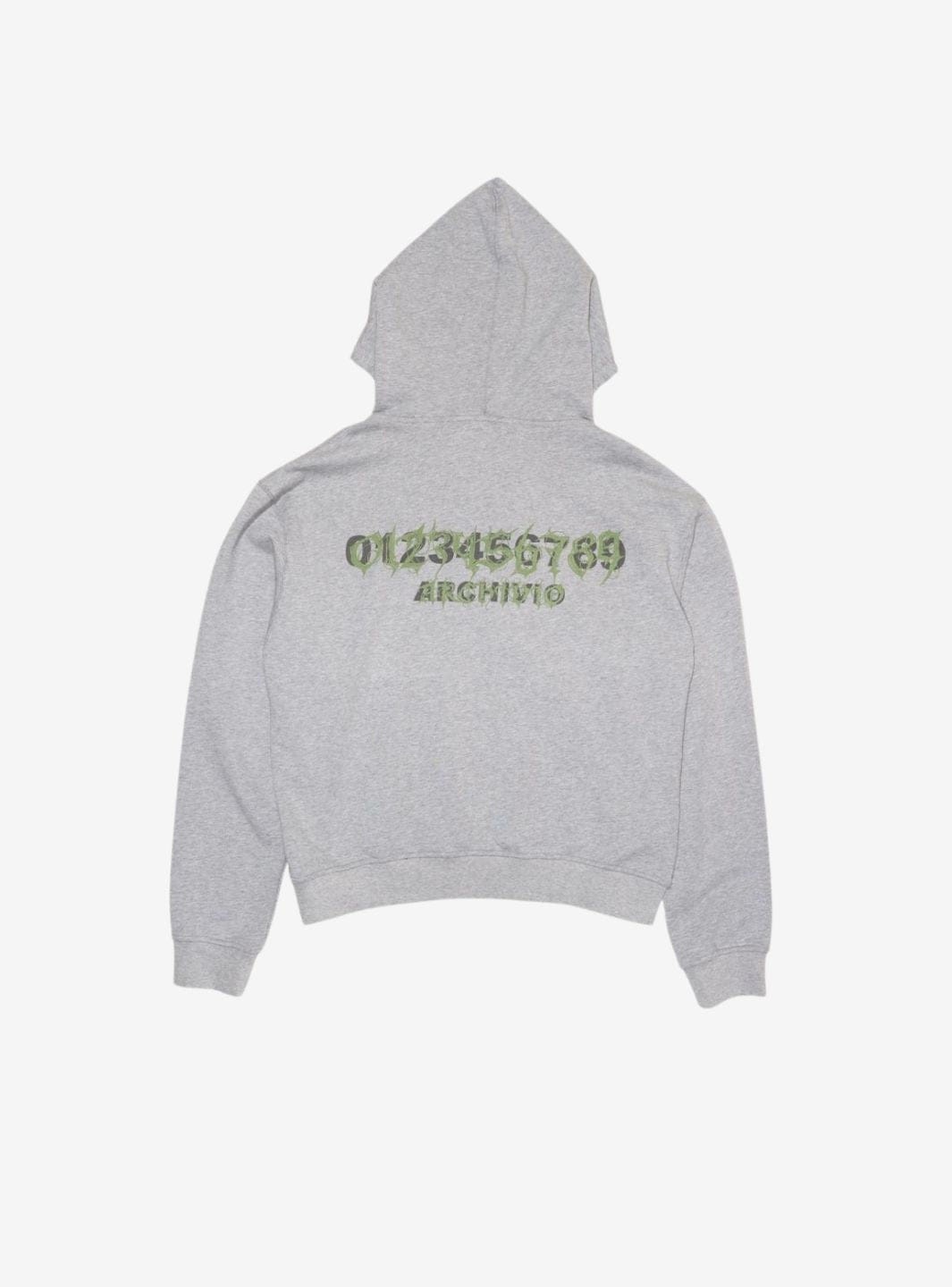 Numeri Archivio Hooded Sweatshirt Grey Melange Camo