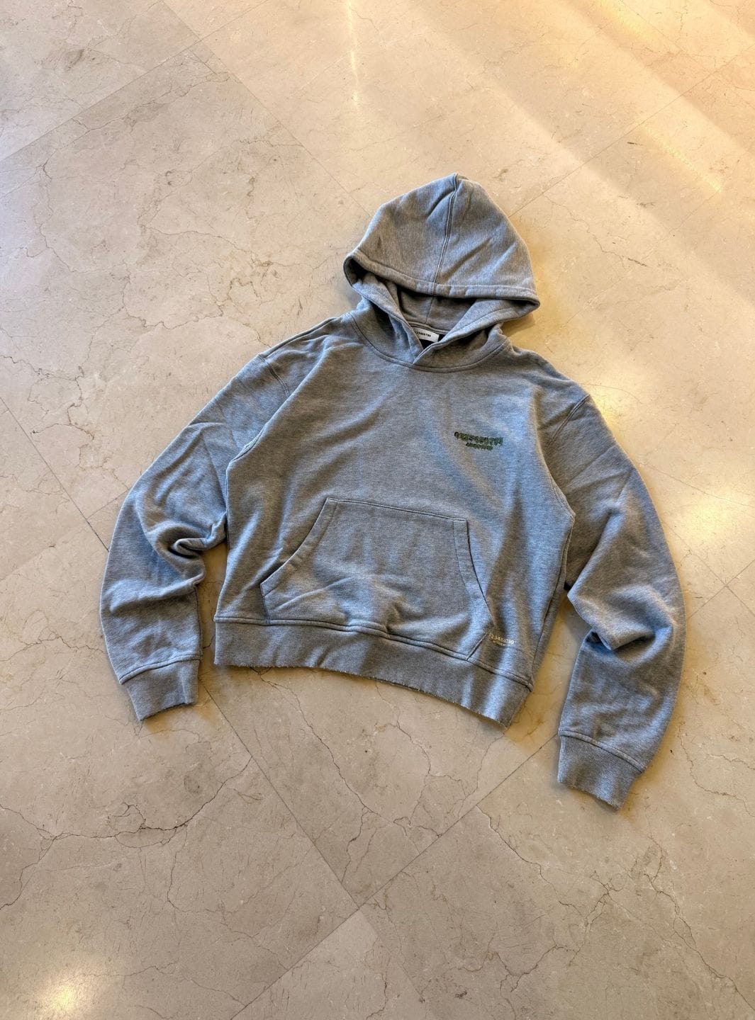 Numeri Archivio Hooded Sweatshirt Grey Melange Camo