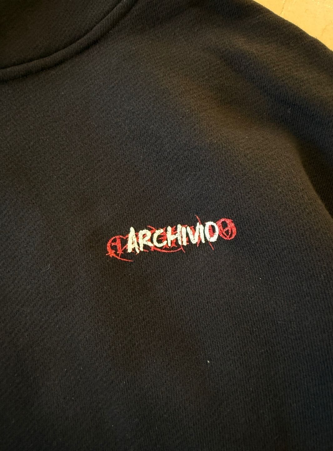 Numeri Archivio Hooded Sweatshirt Black Red
