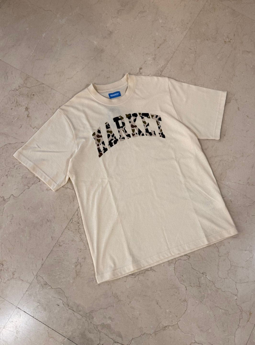 Market Studios T - Shirt Cream Camo