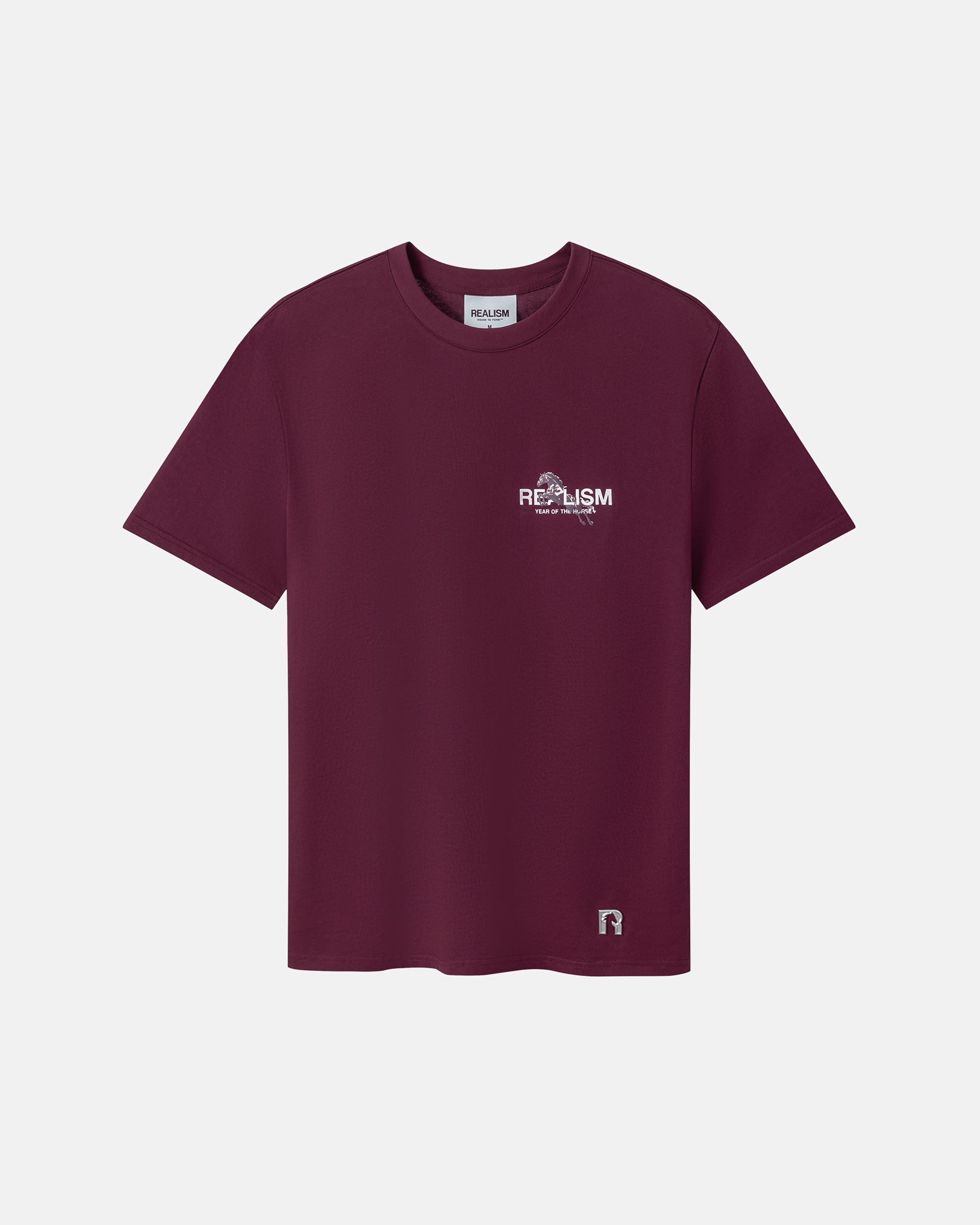 Realism SSS REALISM STRIDE LOGO T-Shirt CARMINE RED