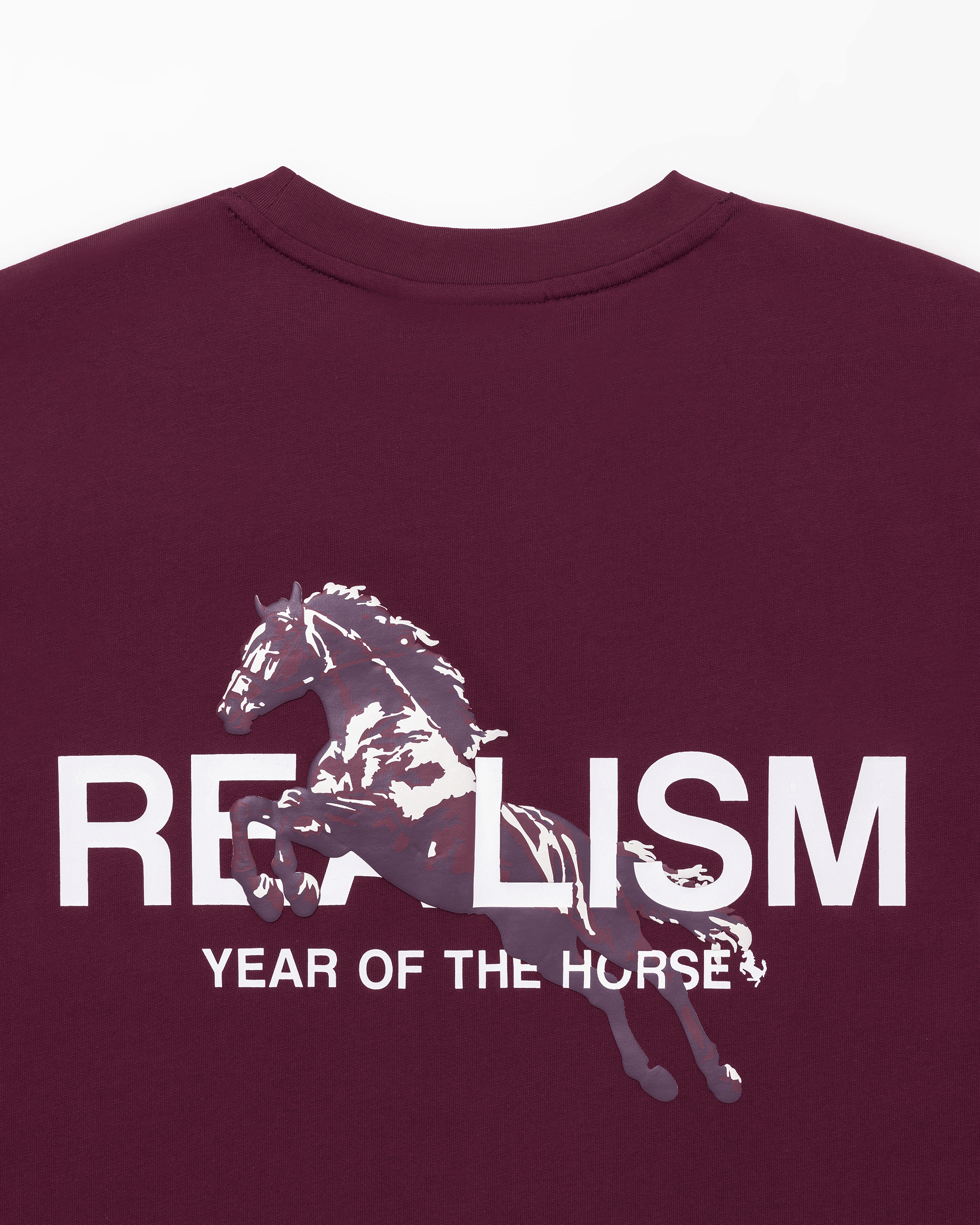 Realism SSS REALISM STRIDE LOGO T-Shirt CARMINE RED