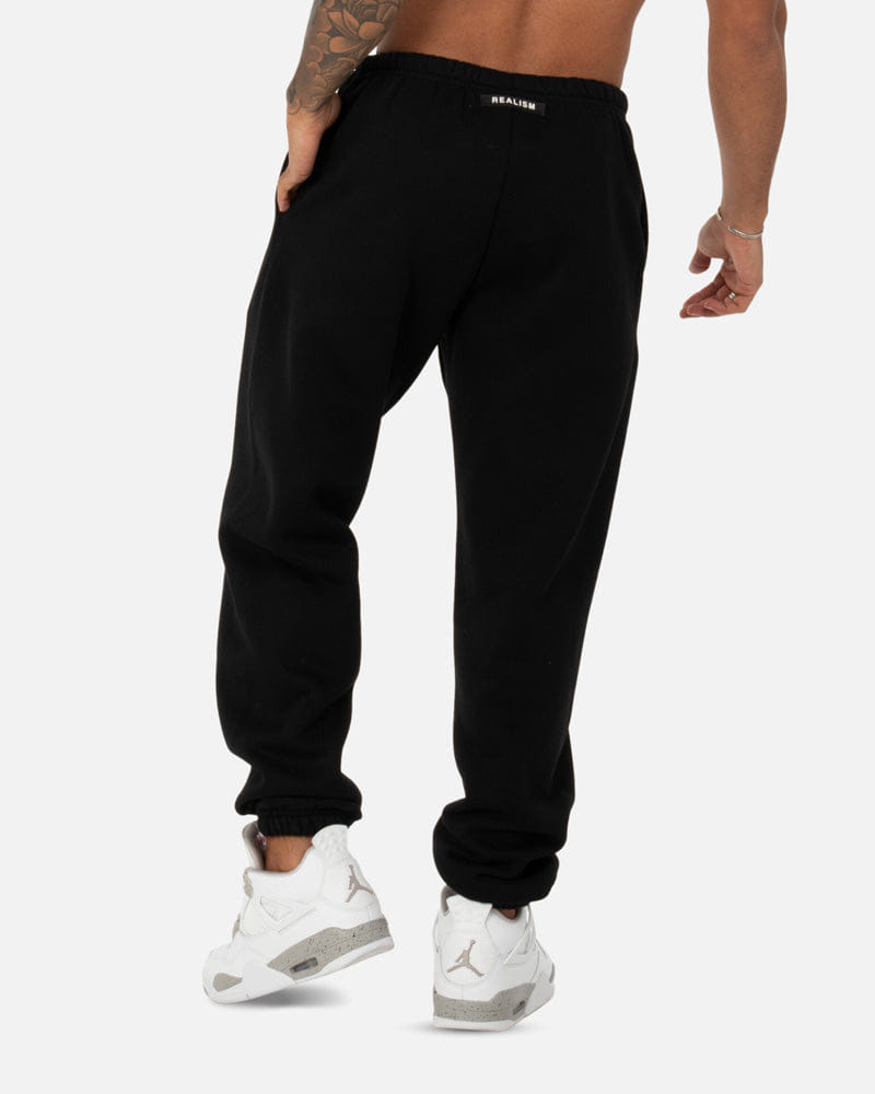 Realism SSS REALISM HEAVEN LOGO SWEATPANTS BLACK