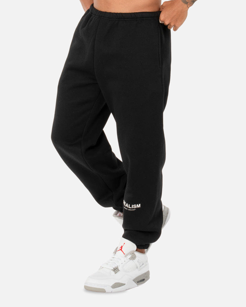 Realism SSS REALISM HEAVEN LOGO SWEATPANTS BLACK