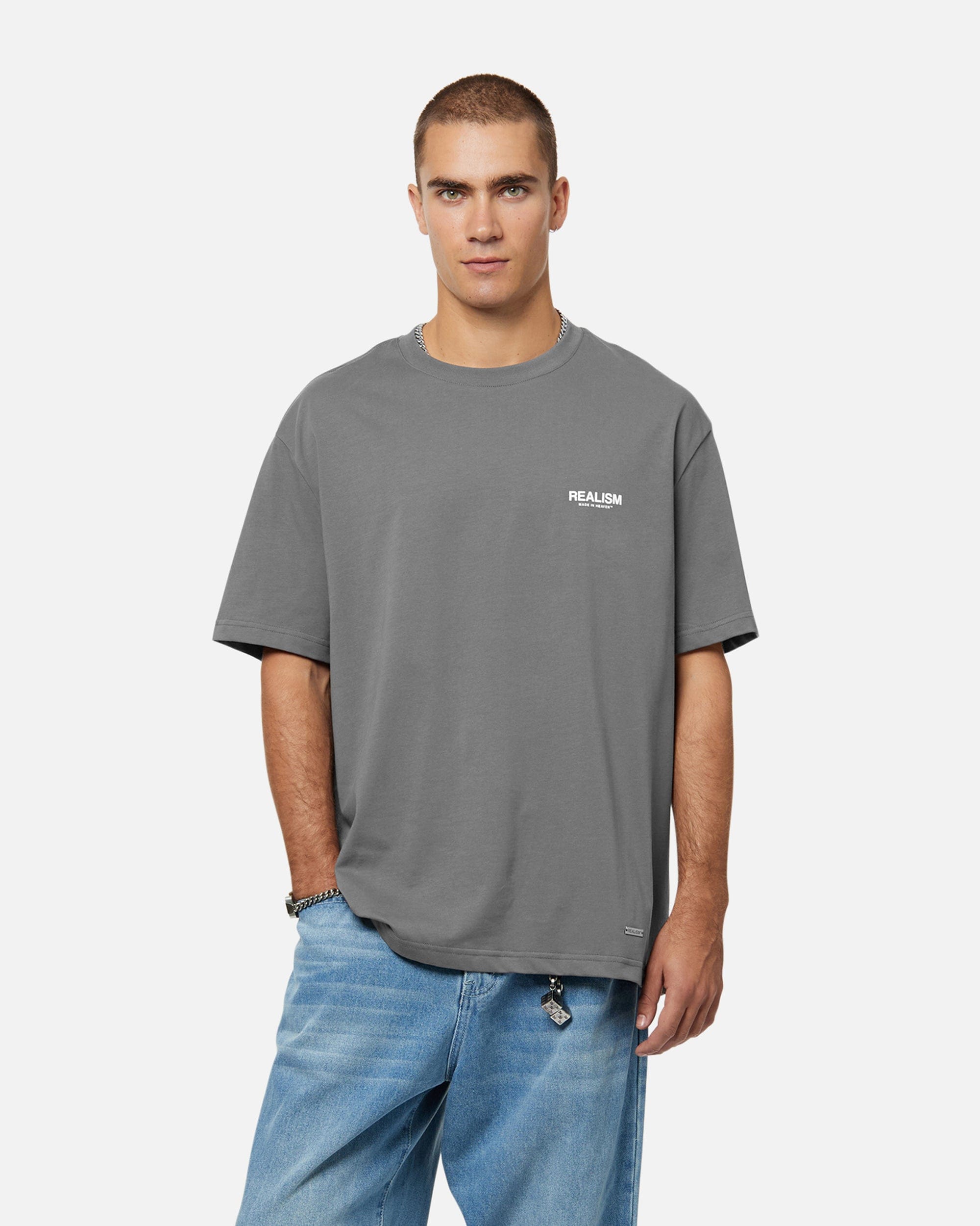 Realism SSS REALISM STUDIO T-Shirt COOL GREY