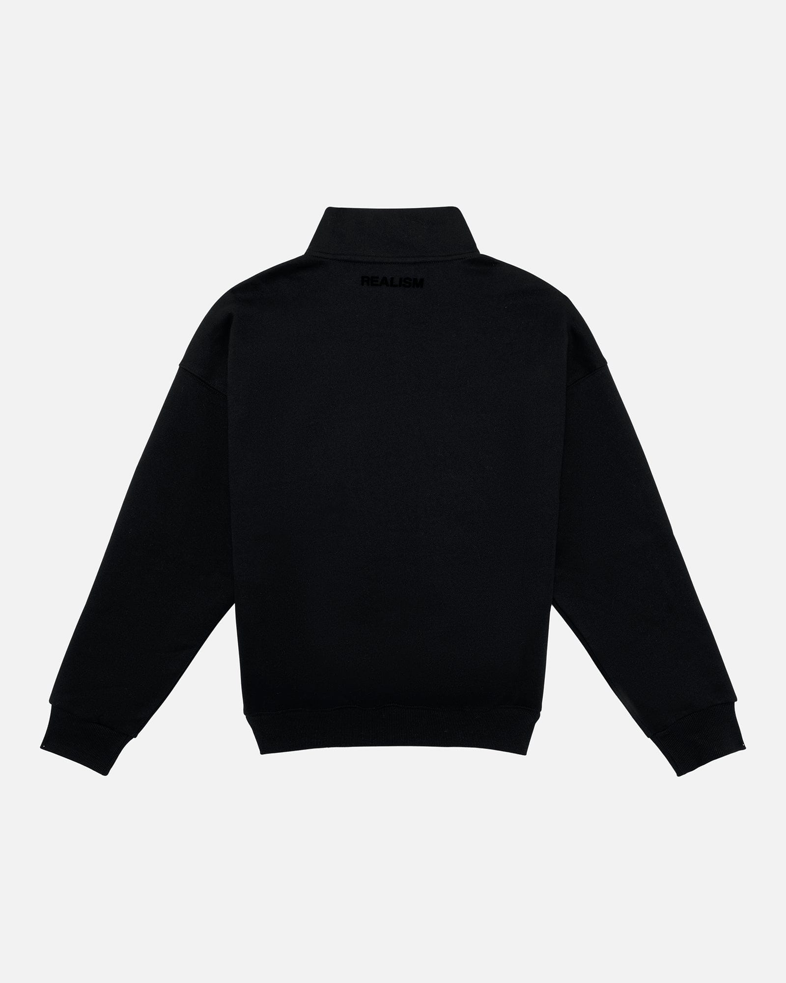 Realism SSS REALISM IDOL HALF ZIP SWEATER BLACK