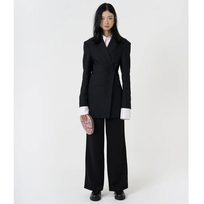 Aesthetic Pleasure Fitted Blazer Black