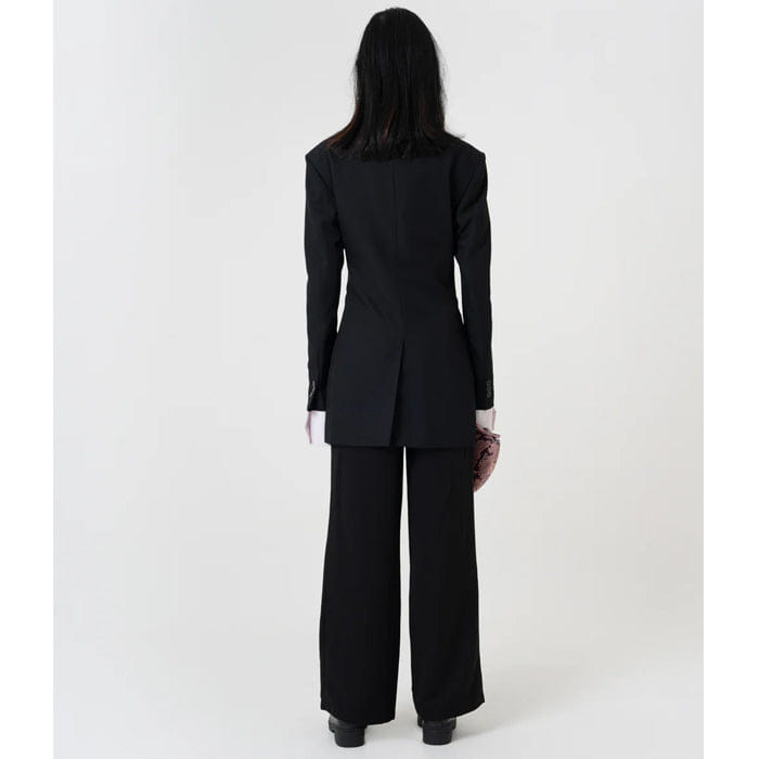 Aesthetic Pleasure Fitted Blazer Black