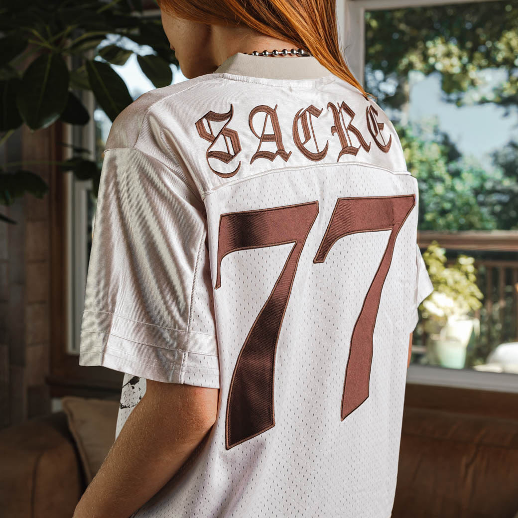 SACRE Angel Mesh Womens Jersey (Cream/Brown)