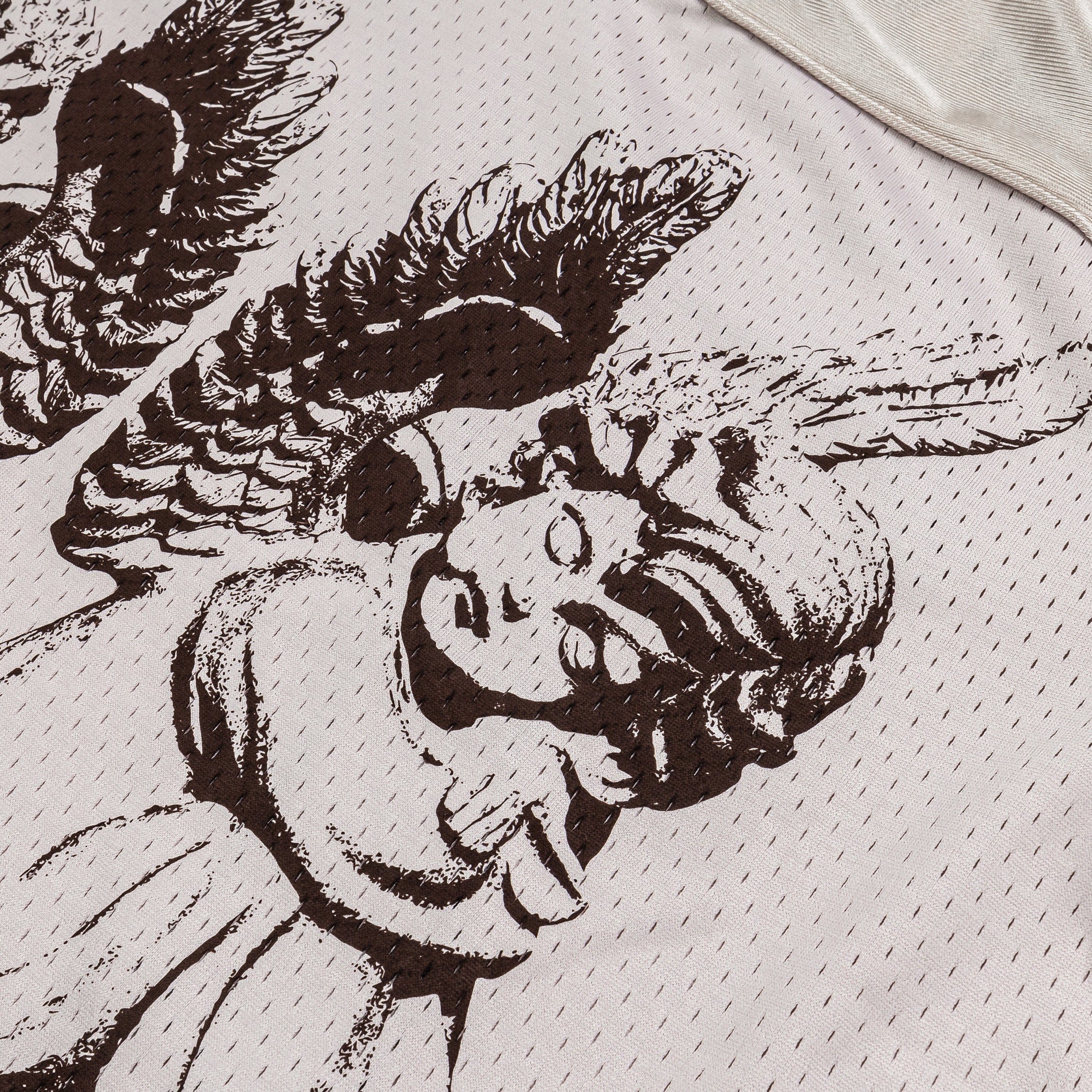 SACRE Angel Mesh Womens Jersey (Cream/Brown)
