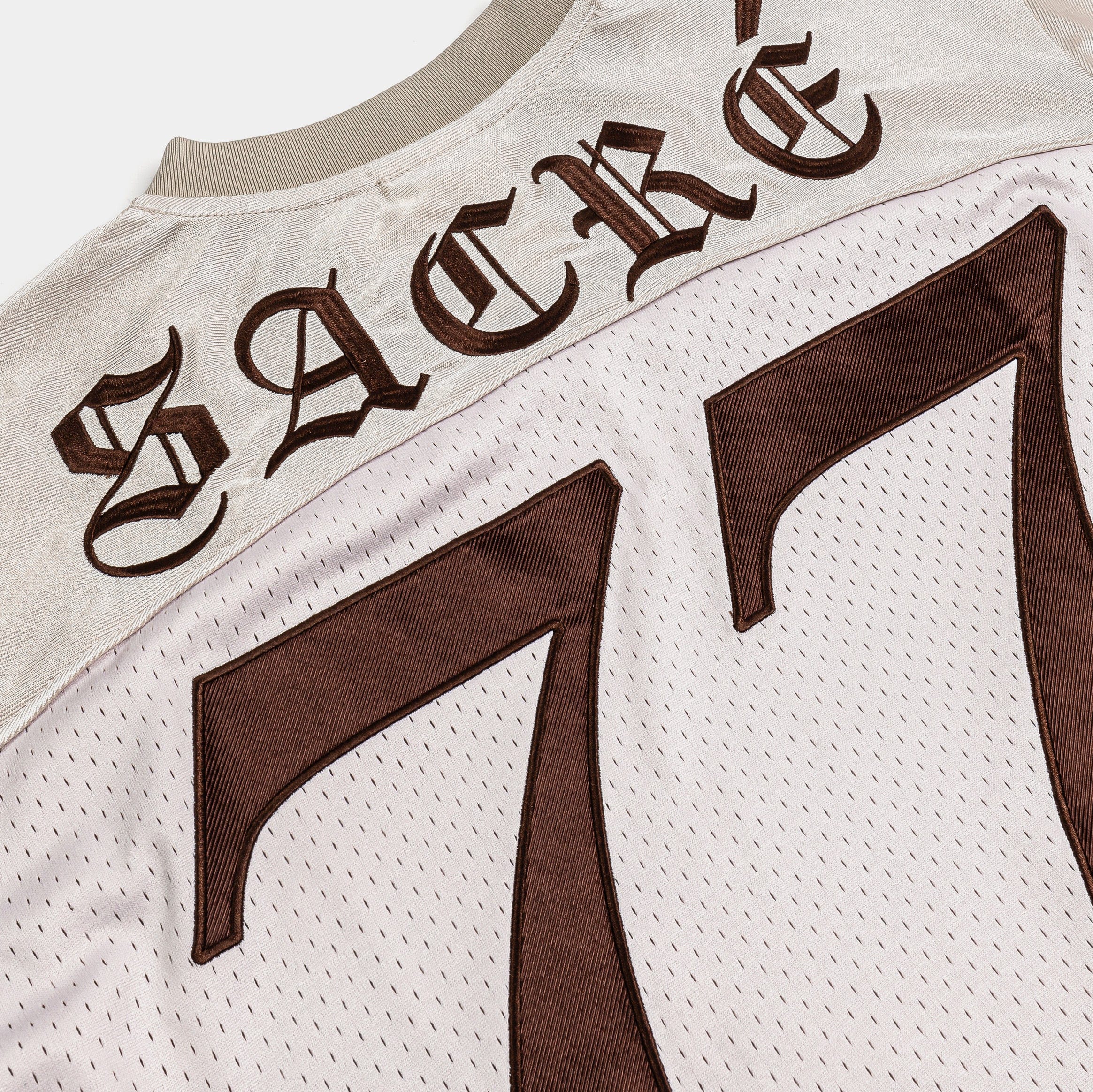 SACRE Angel Mesh Womens Jersey (Cream/Brown)