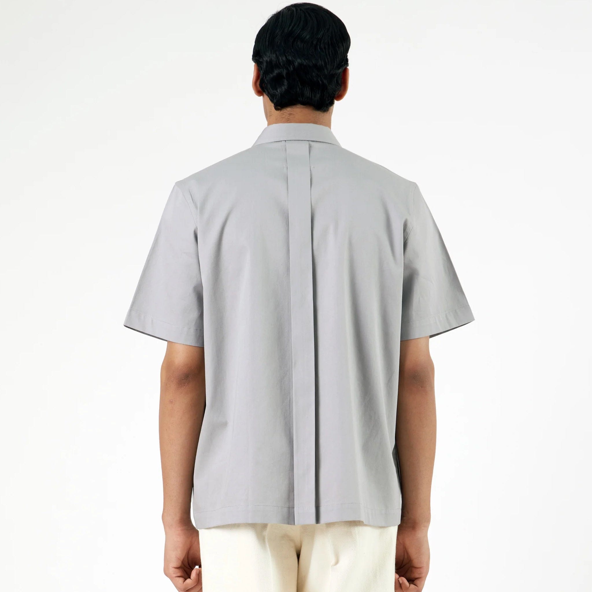 MARGN Hydrant Symbolic Applique Shirt (Grey)