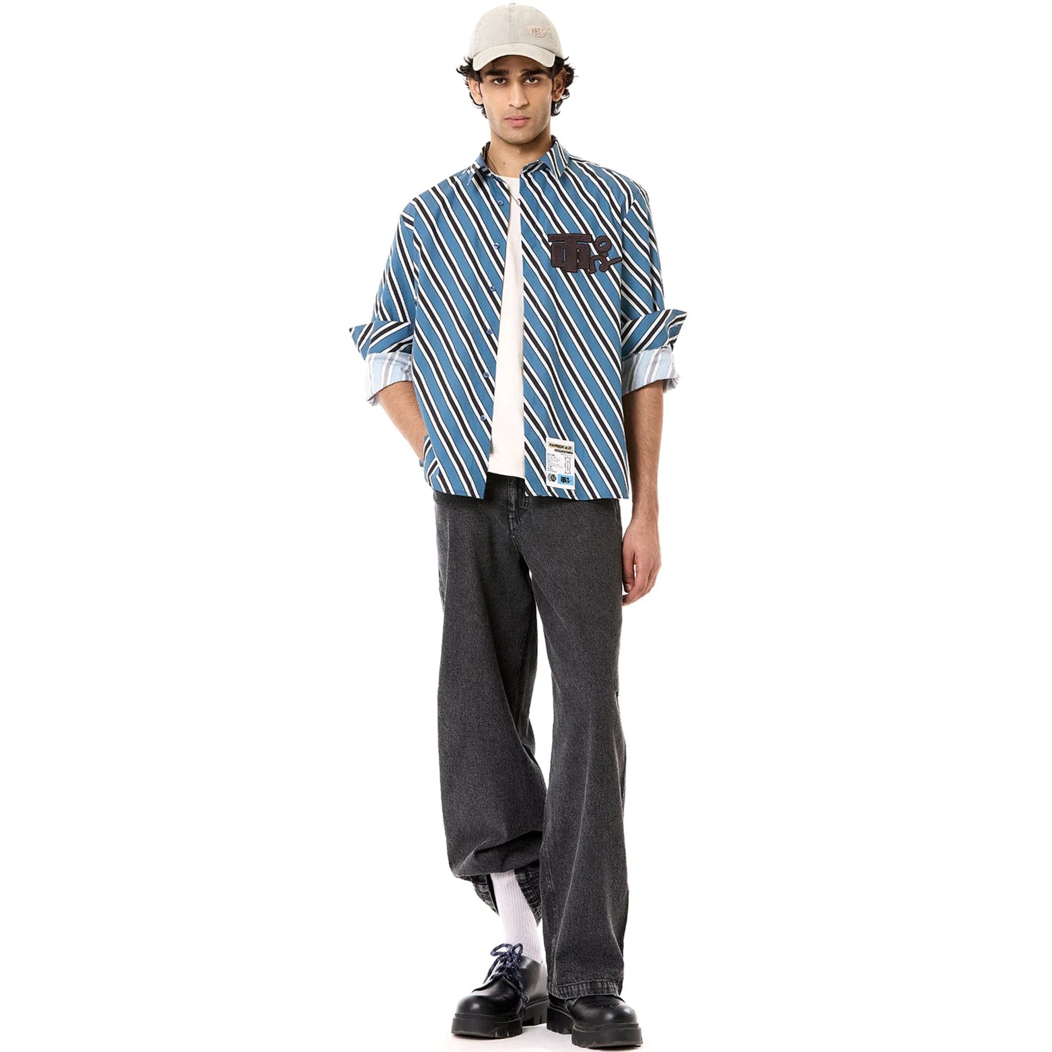 Kapoor 2.O Striper Logo Shirt