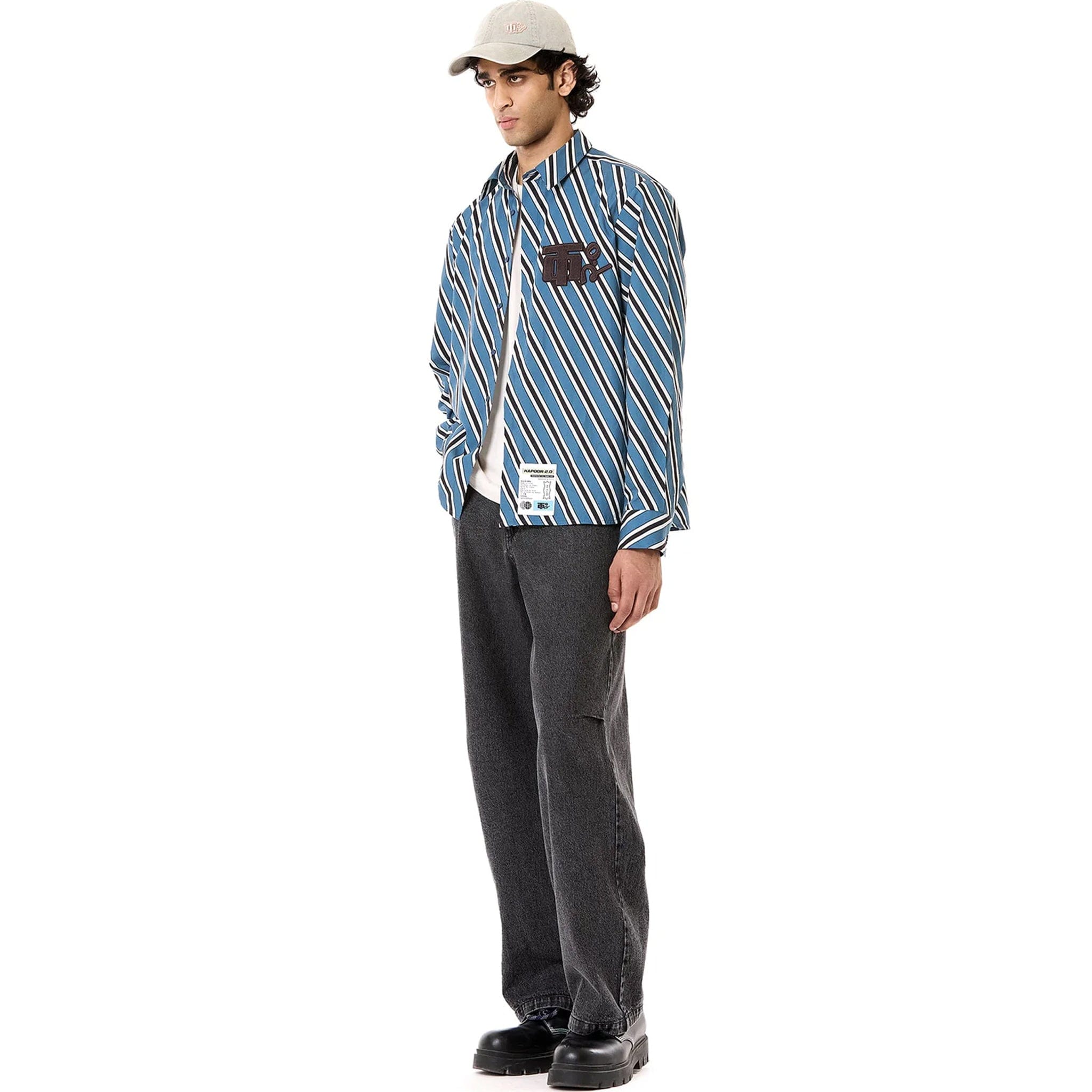 Kapoor 2.O Striper Logo Shirt