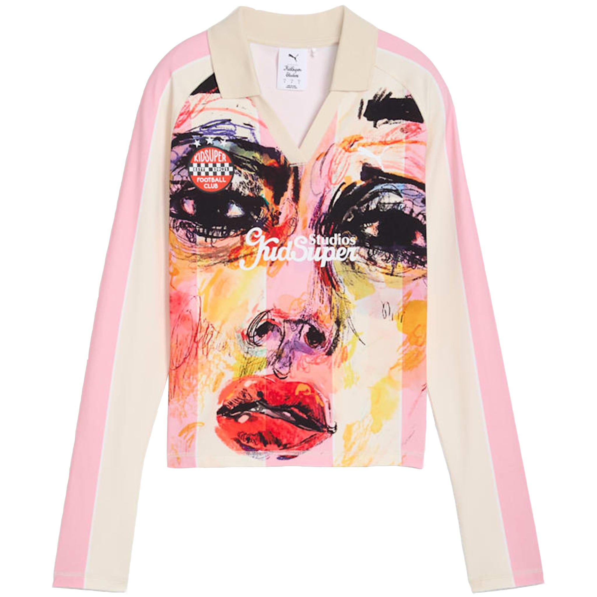 PUMA Select Kidsuper LS Jersey (Poised Pink - AOP)