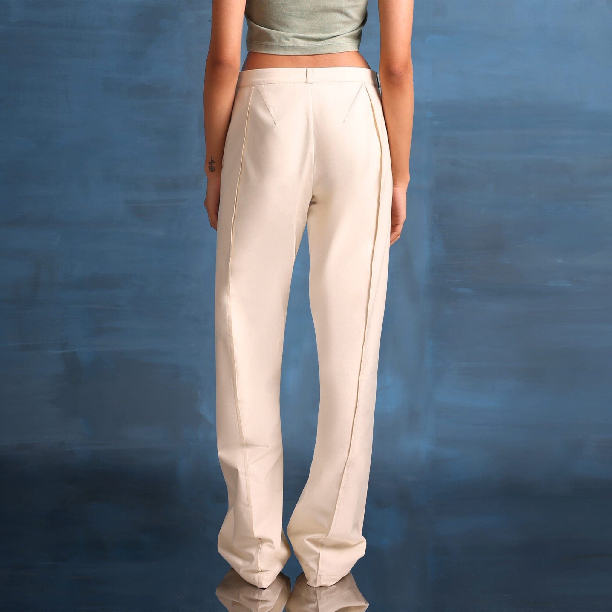 Almost Gods Paris Mid Rise Cotton Pants