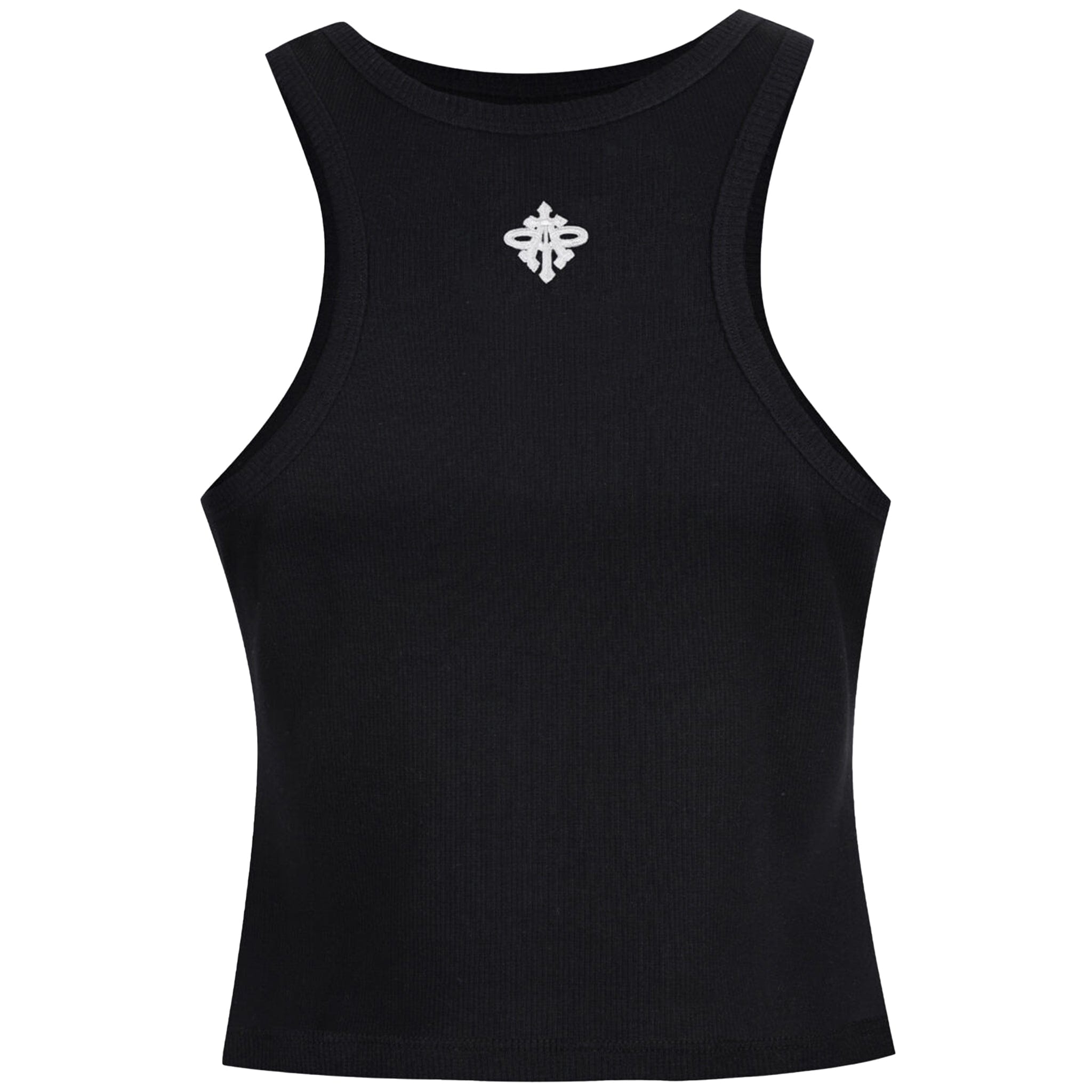 Almost Gods Alpha Cross Ribbed Tank Top (Black)