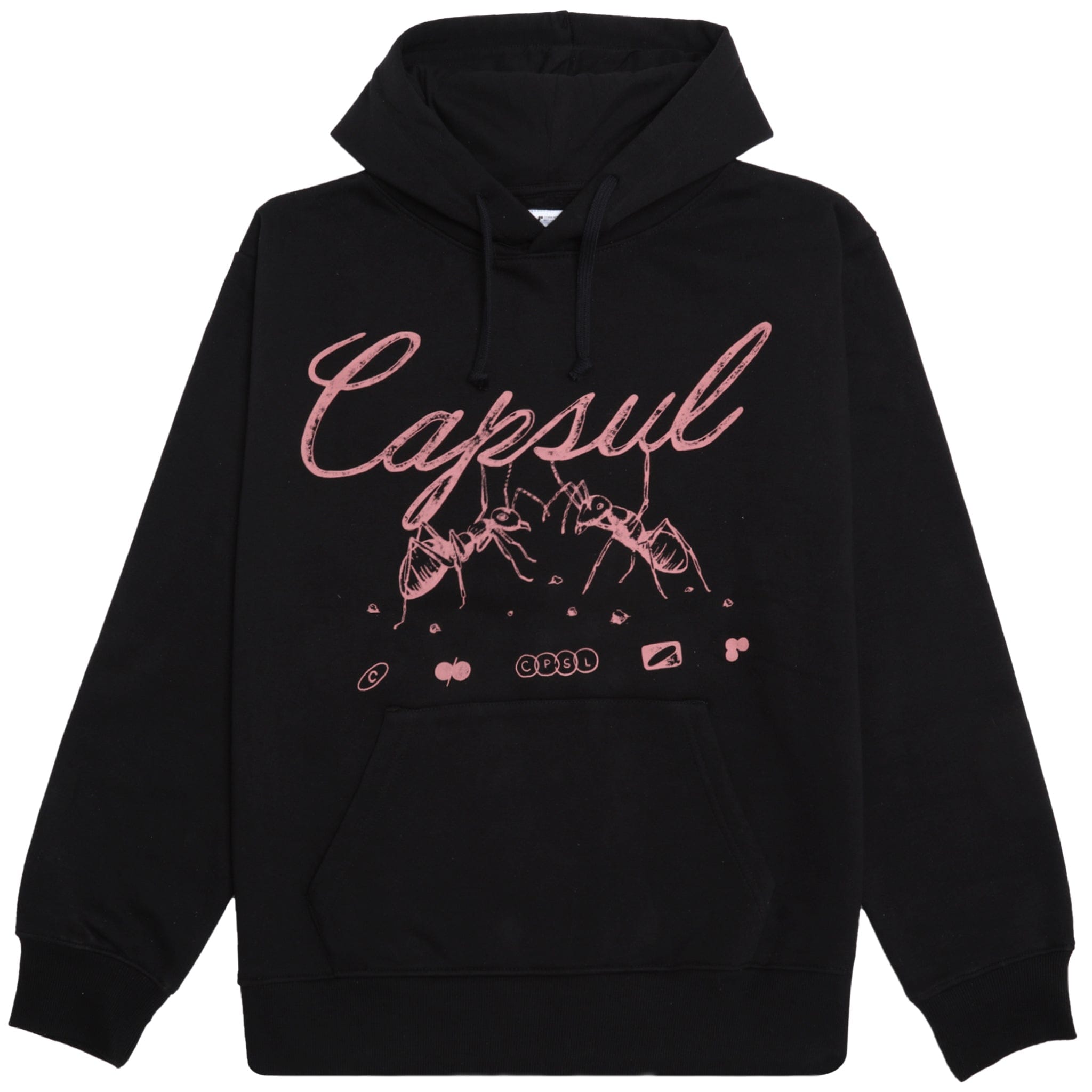 Capsul ANT HOODIE (Washed Black)