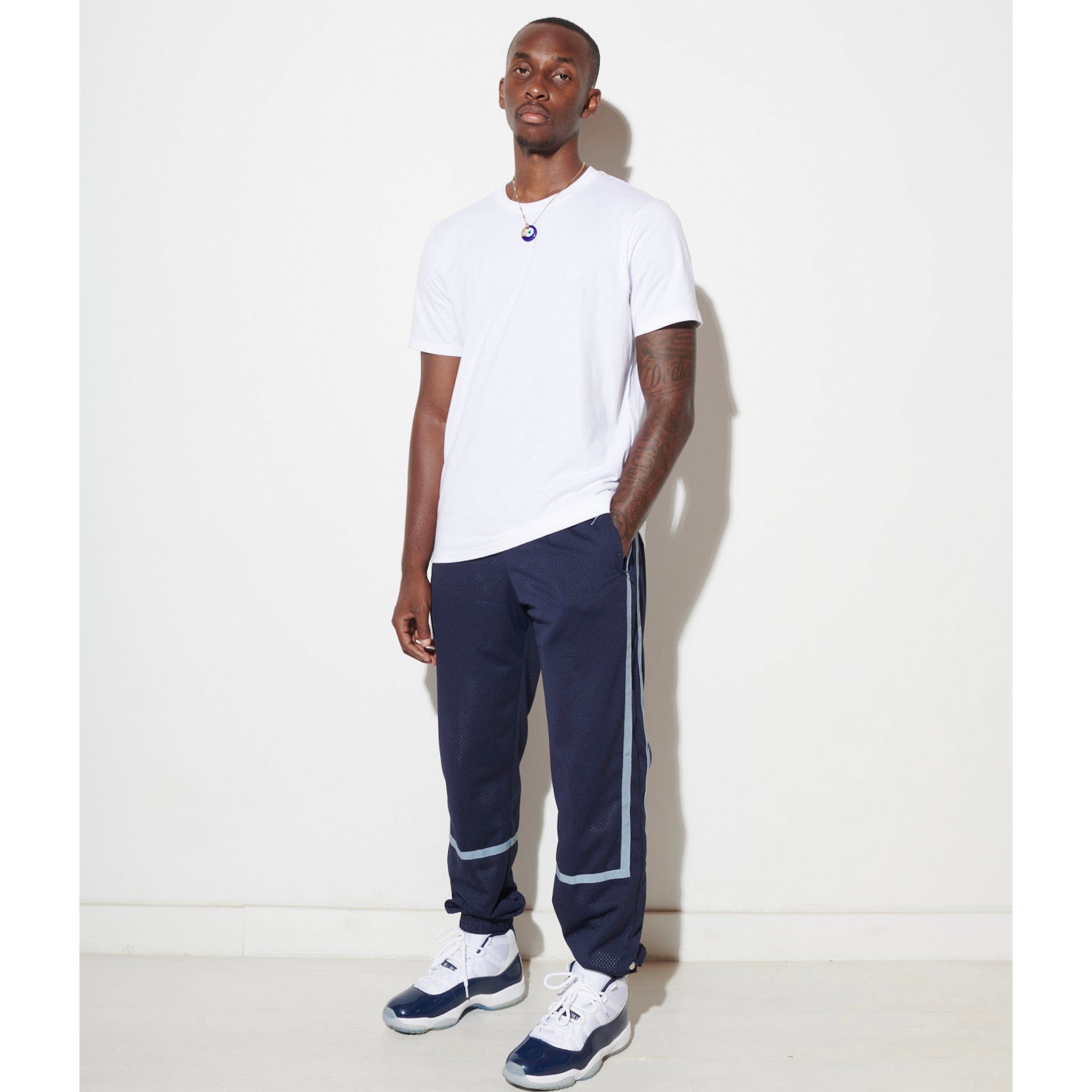 Bristol Studios Warm Up Pants (Navy)