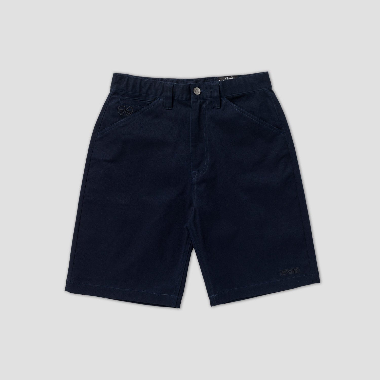 Krooked Eyes Twill Short Navy