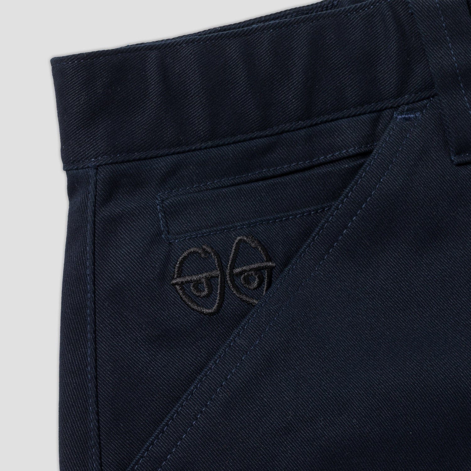 Krooked Eyes Twill Short Navy