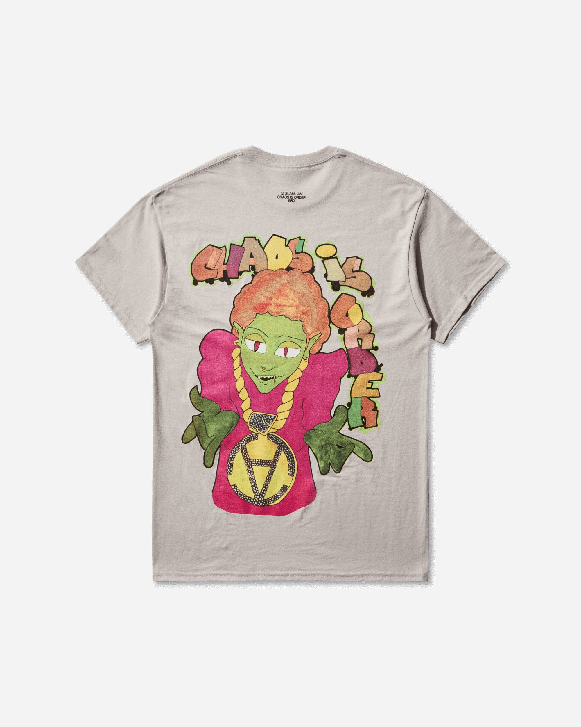 Slam Jam Andre Thompson T - Shirt Grey