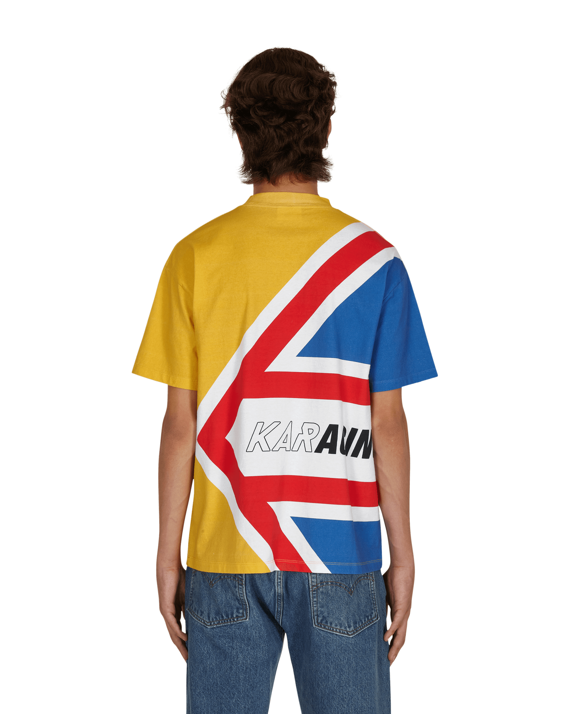 L'art de L'automobile Karacing Helmet Graphic T - Shirt Multicolor