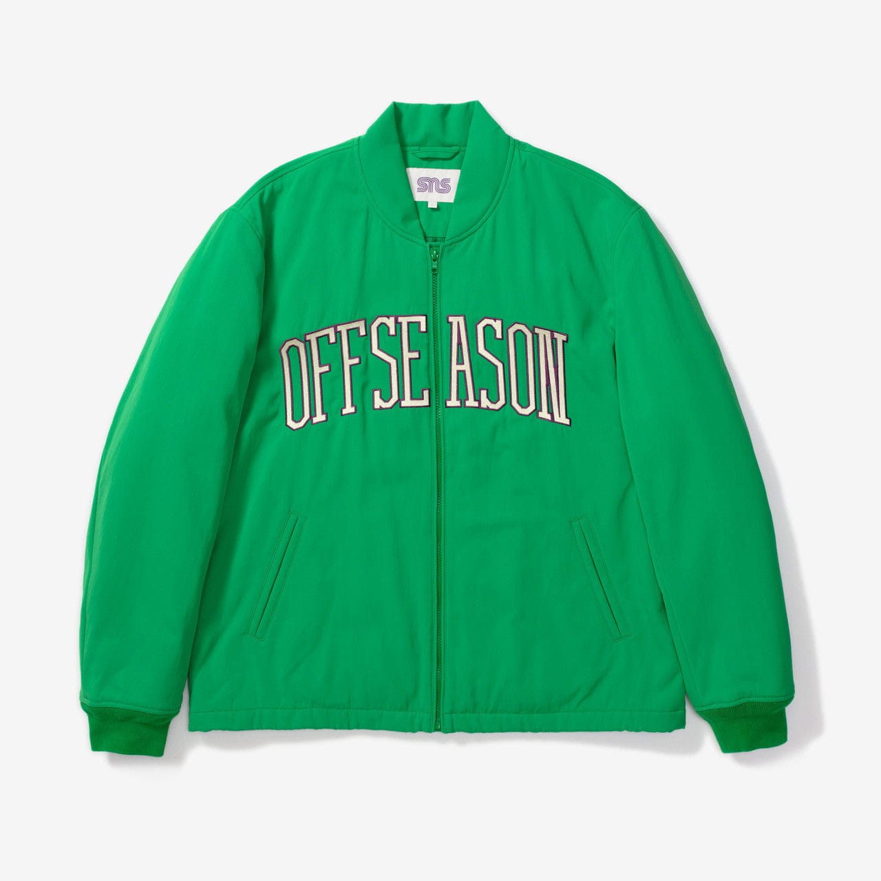 SNS Nylon Varsity Jacket