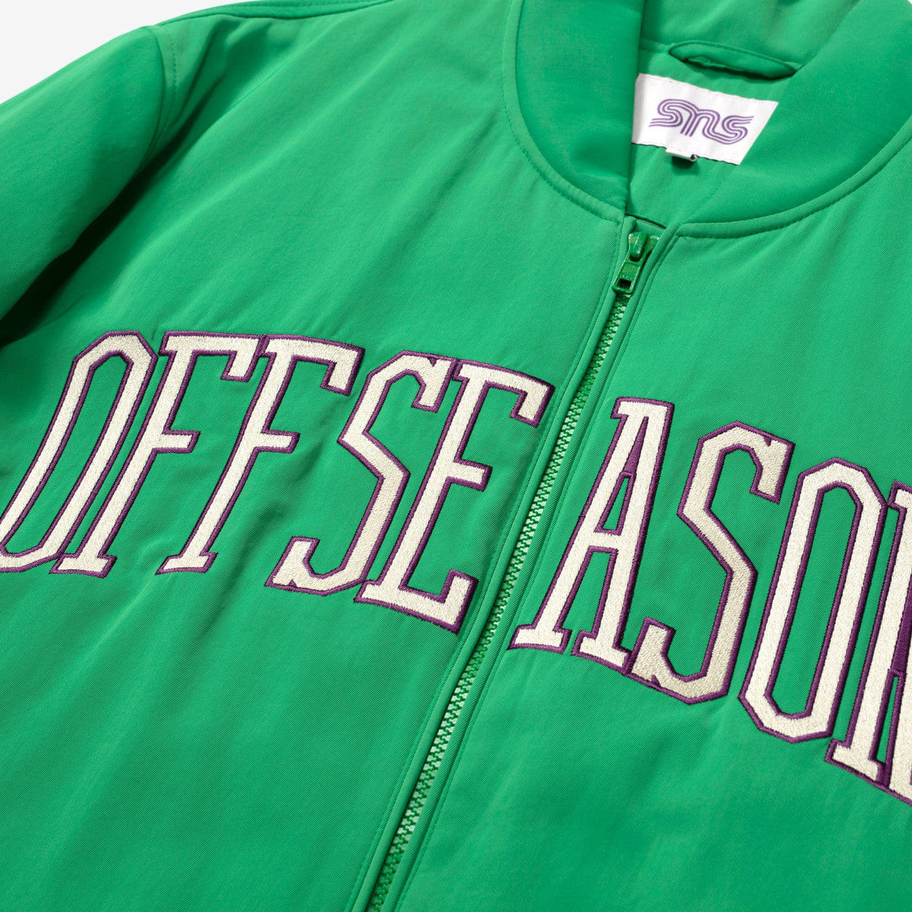 SNS Nylon Varsity Jacket