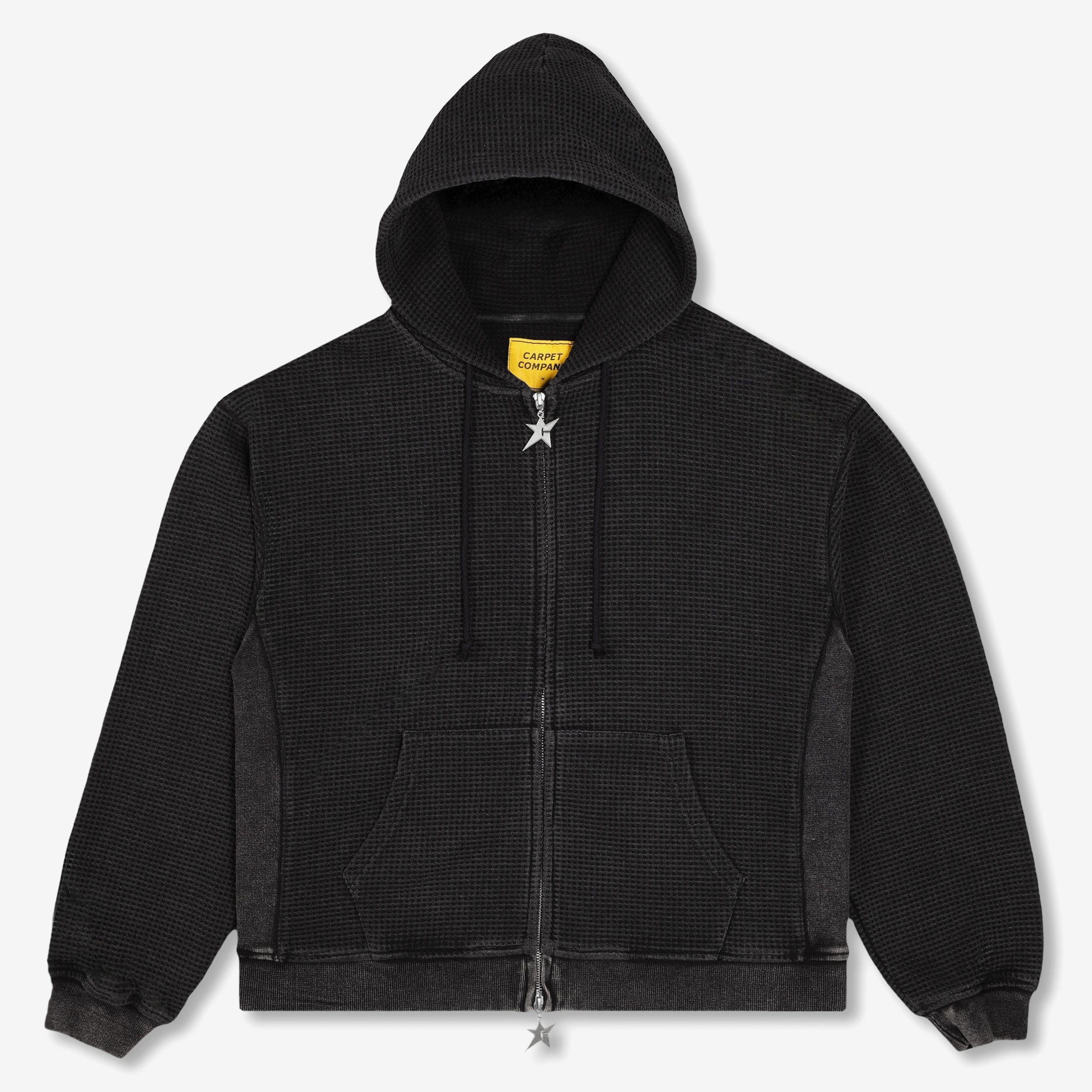 Carpet Company C - Star Double Zip Thermal Hoodie