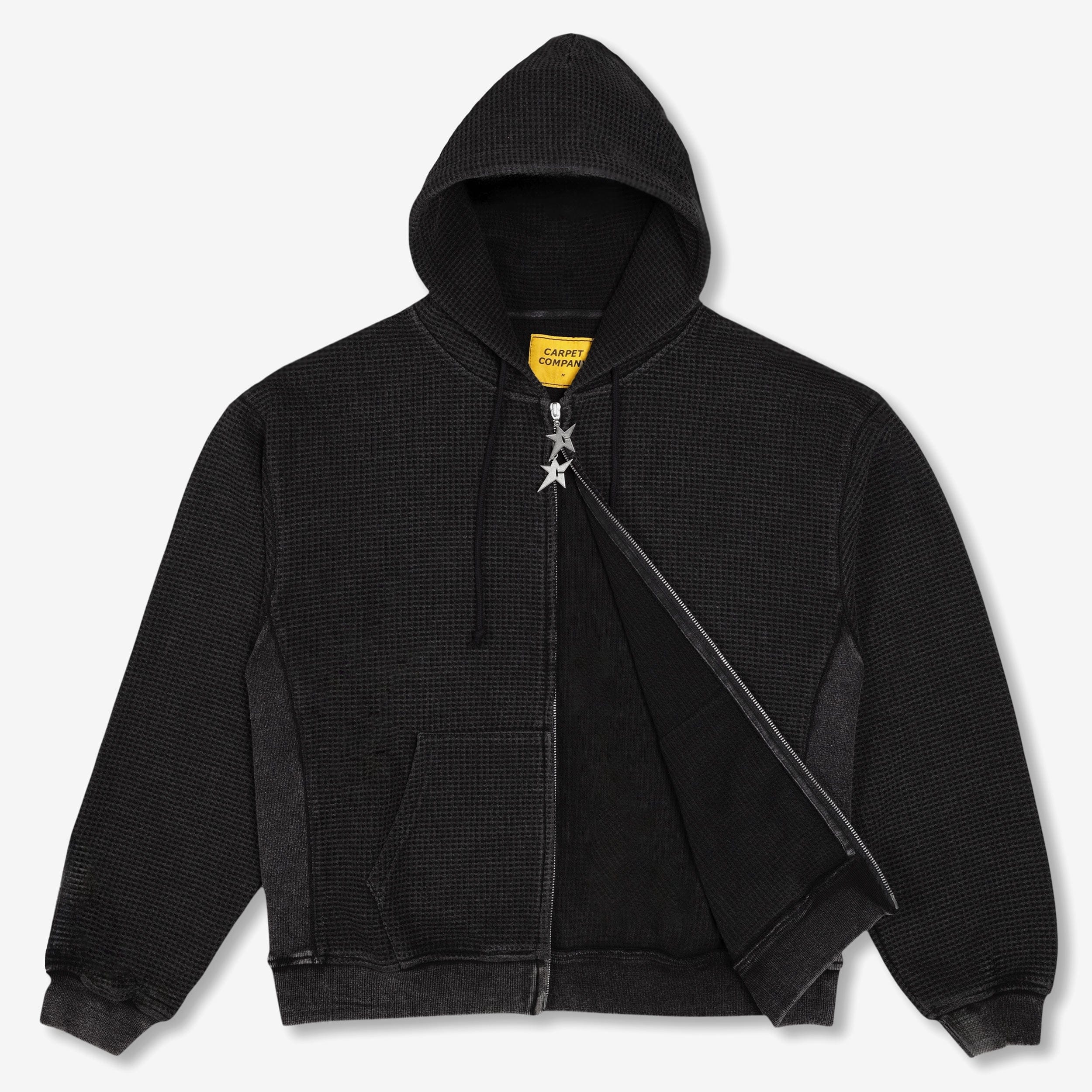 Carpet Company C - Star Double Zip Thermal Hoodie