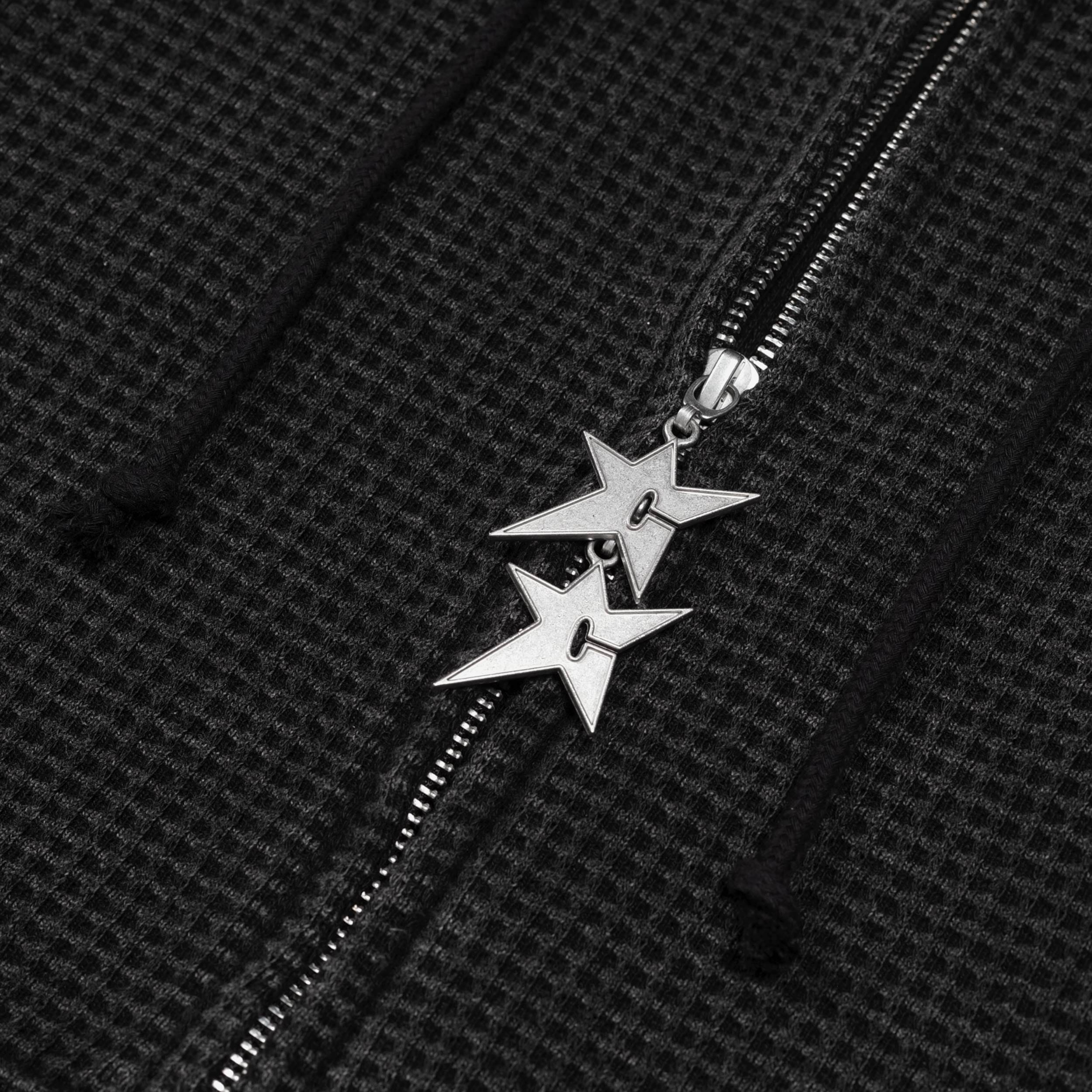 Carpet Company C - Star Double Zip Thermal Hoodie