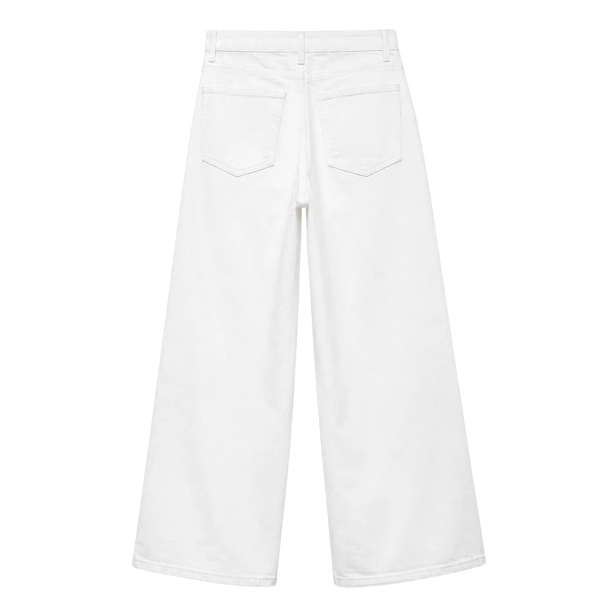 K-Fashion WHITE DENIM TROUSERS (بنطلون) GAROSU - GIL