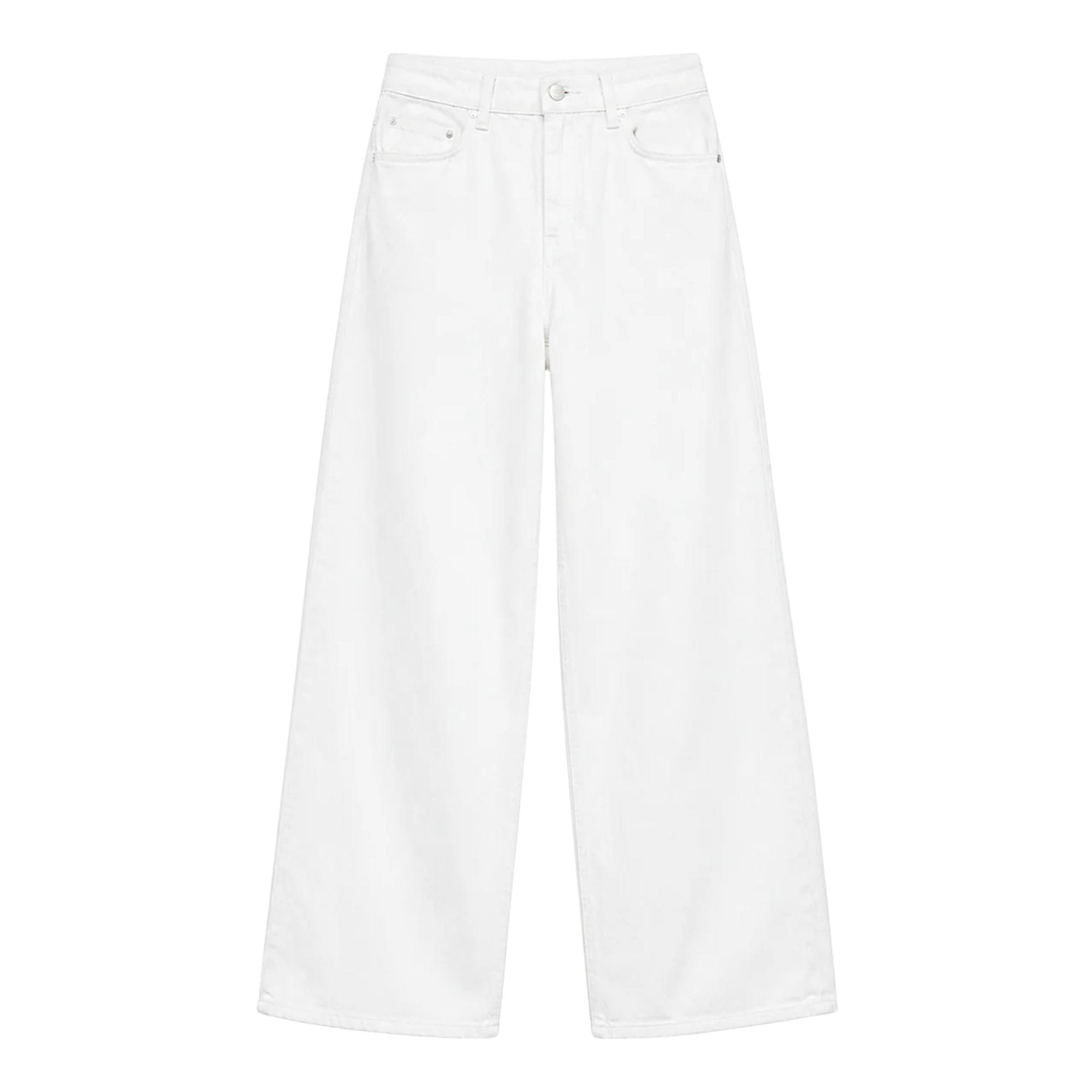 K-Fashion WHITE DENIM TROUSERS (بنطلون) GAROSU - GIL