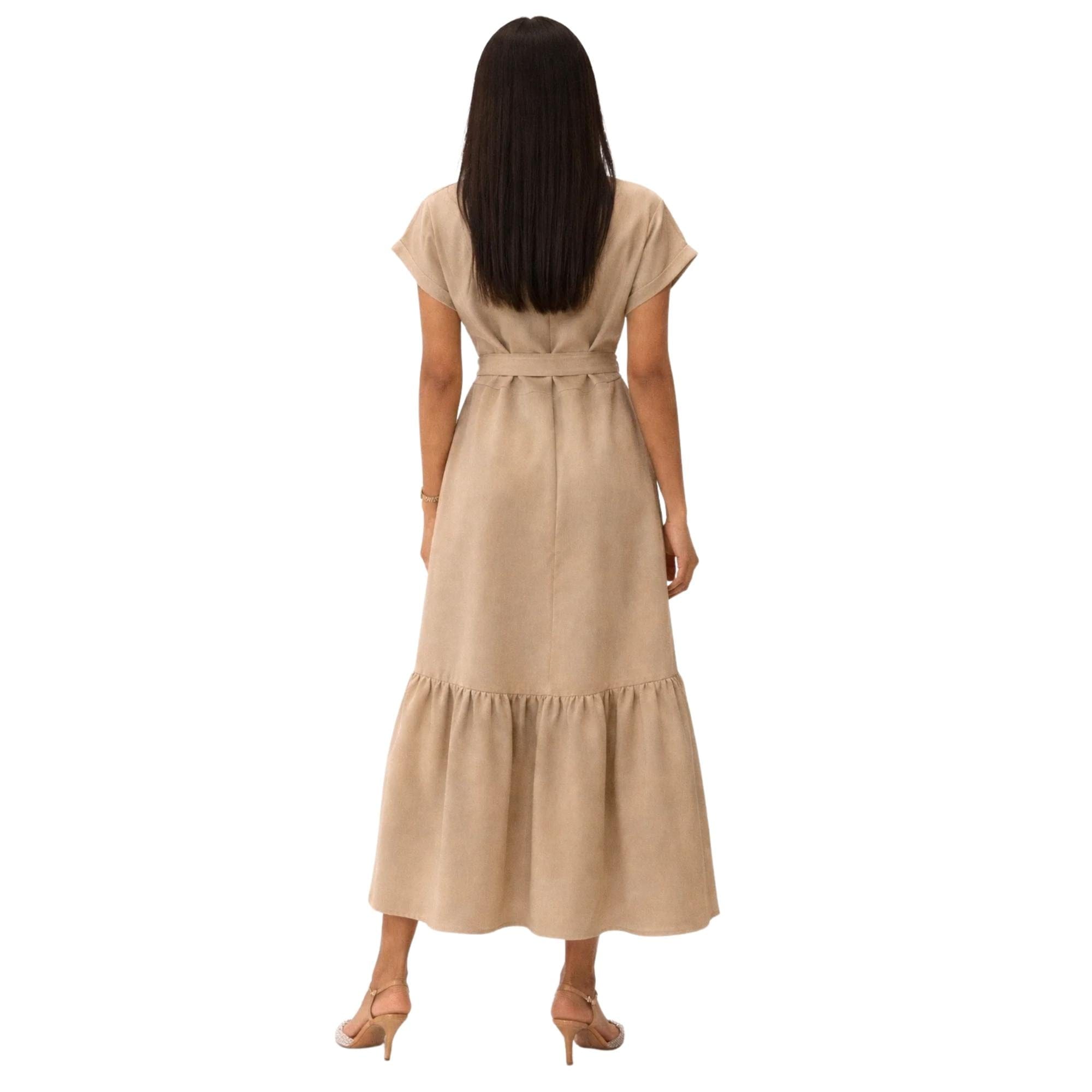 Betterkind V - NECK BELTED DRESS LEE - JOHN (فستان)