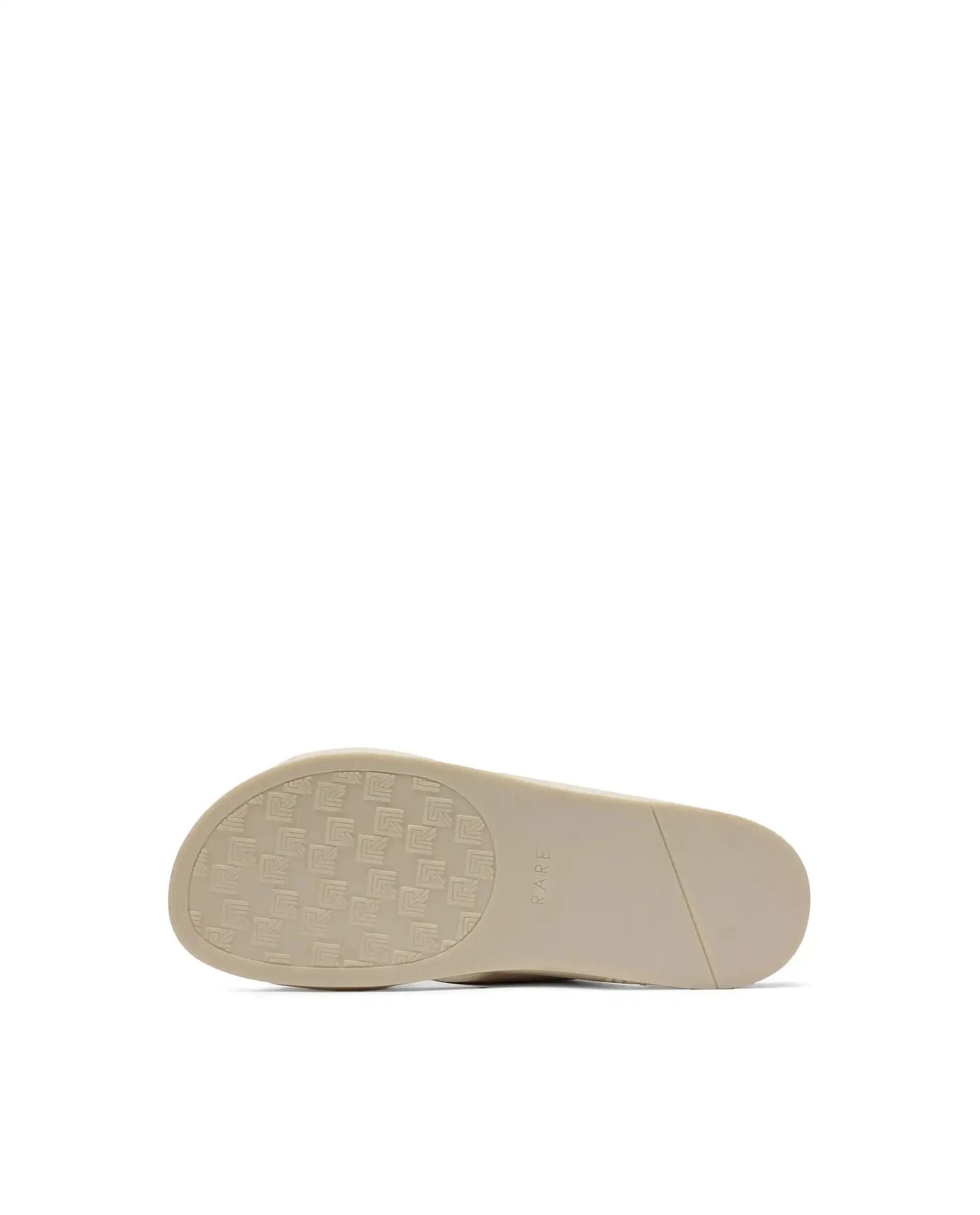 RAREZ Rare Rabbit Men's Stride Beige Slip - On Closure Sandal
