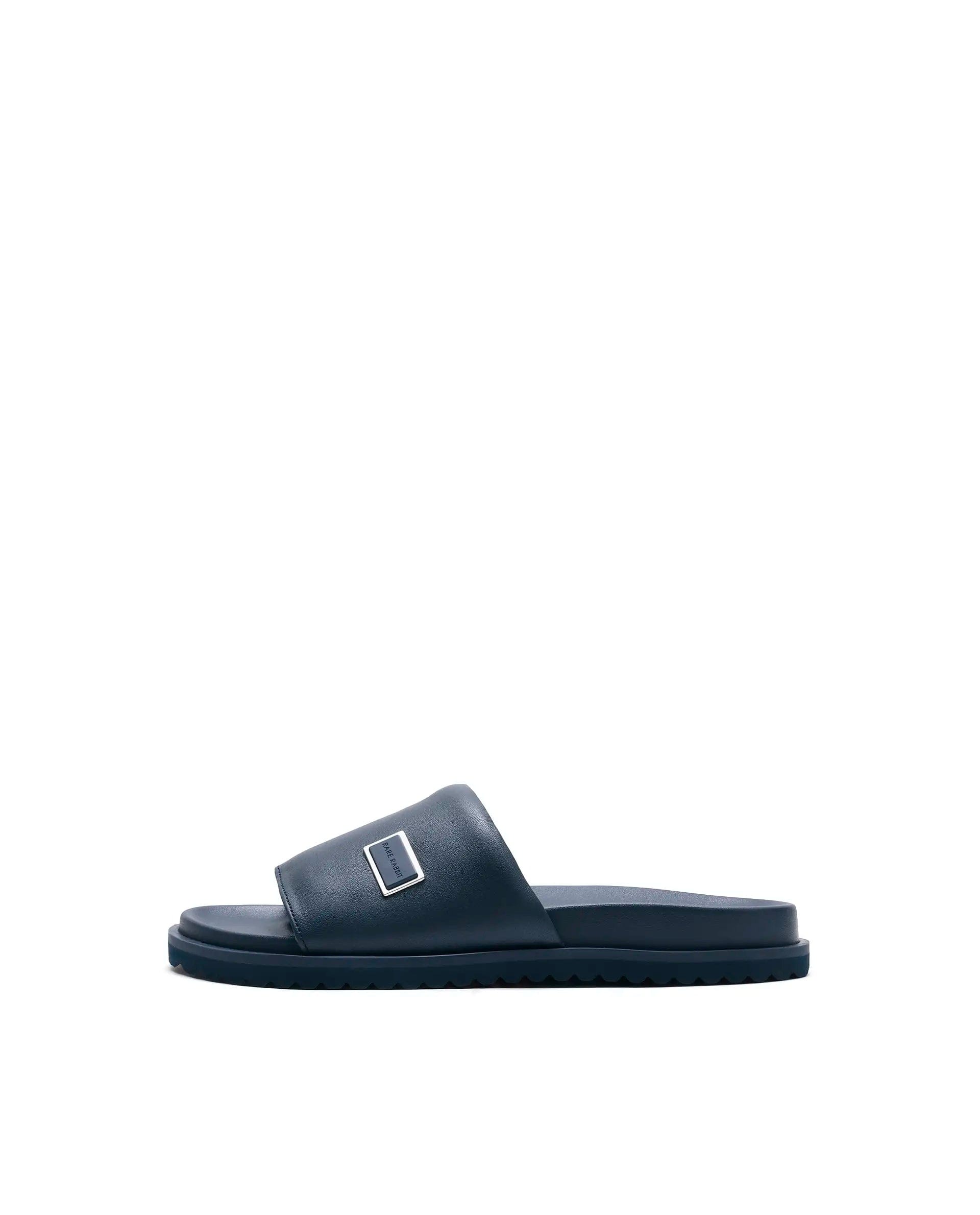 Rarez Men's Camden Primary Navy Slip - On Closure Sandal