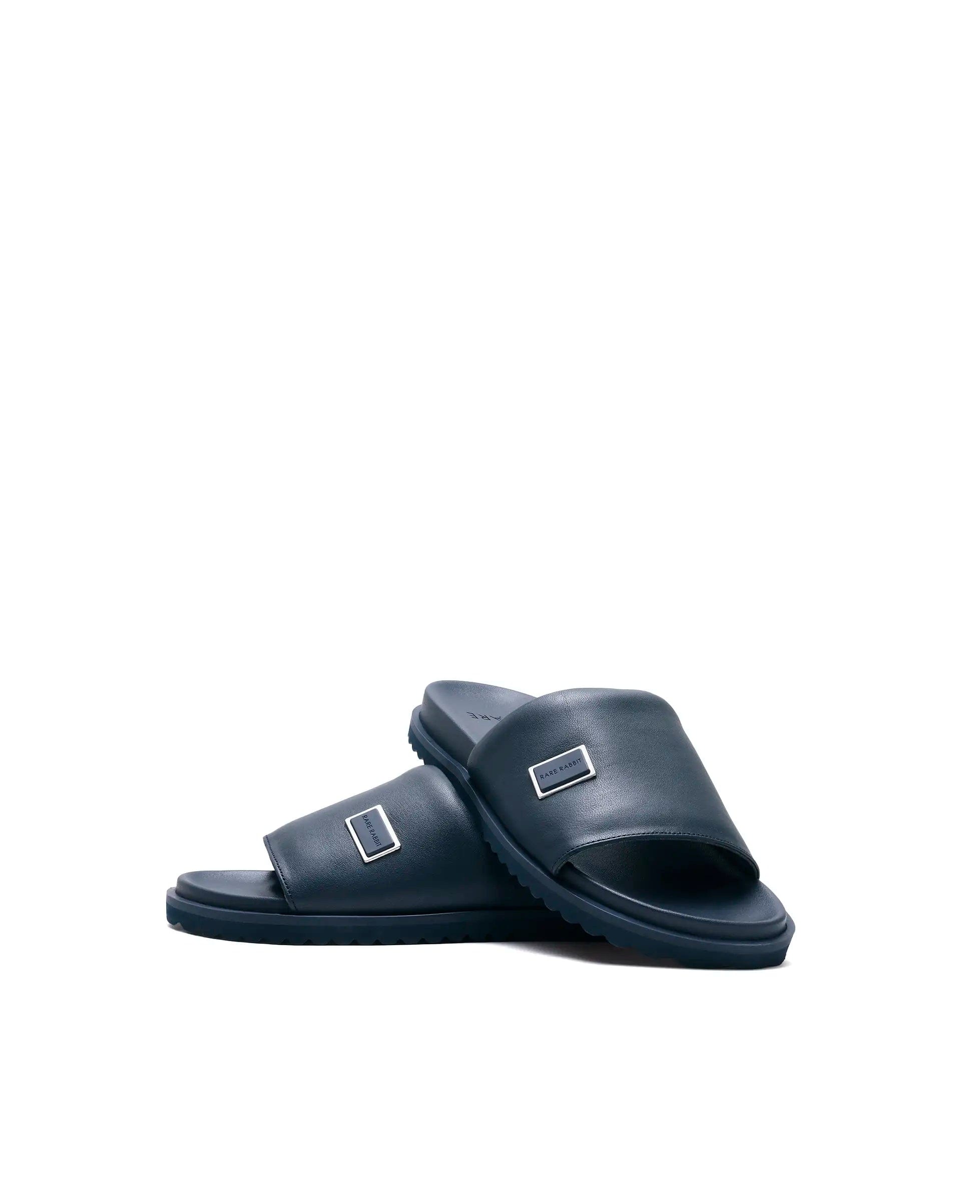Rarez Men's Camden Primary Navy Slip - On Closure Sandal