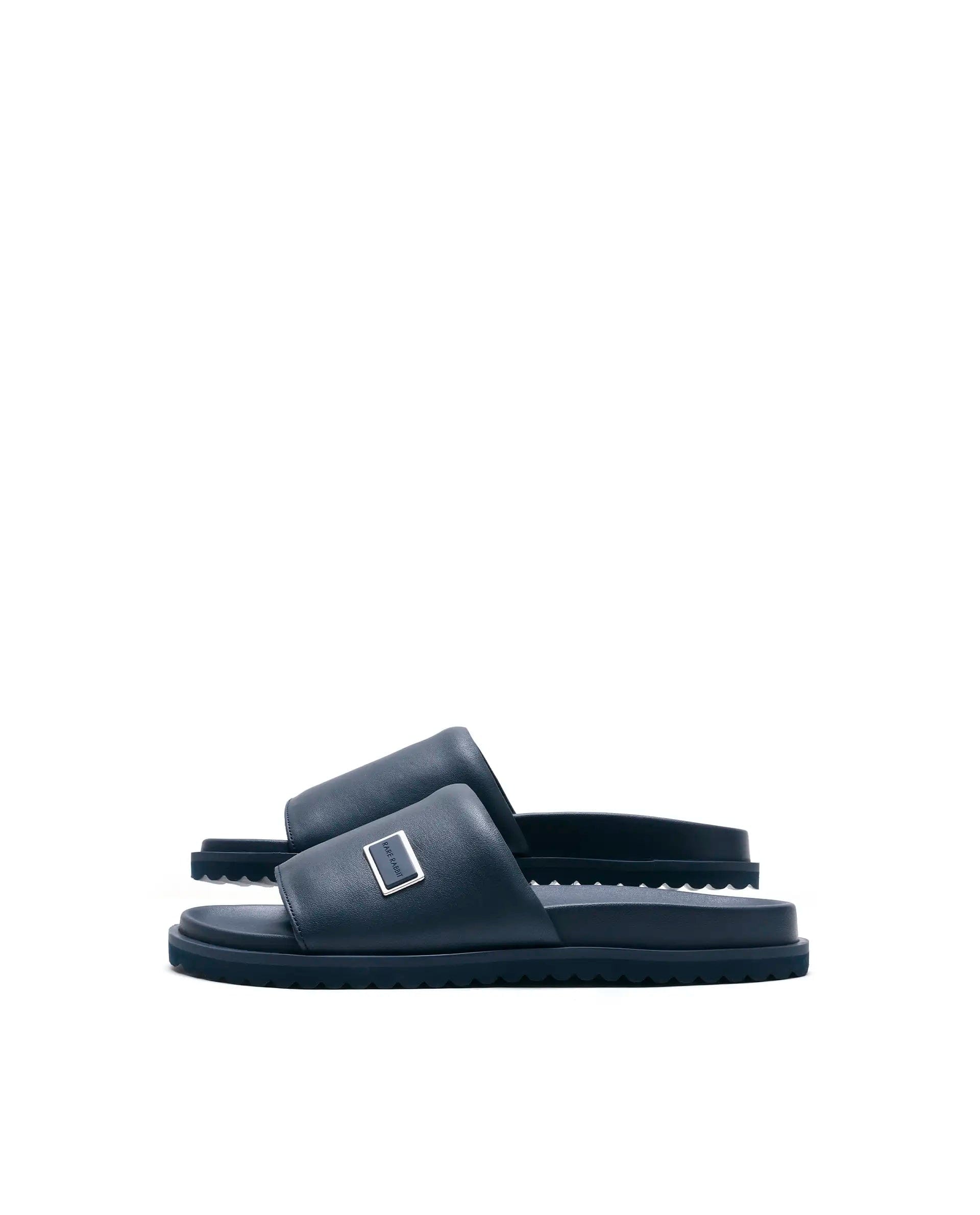Rarez Men's Camden Primary Navy Slip - On Closure Sandal