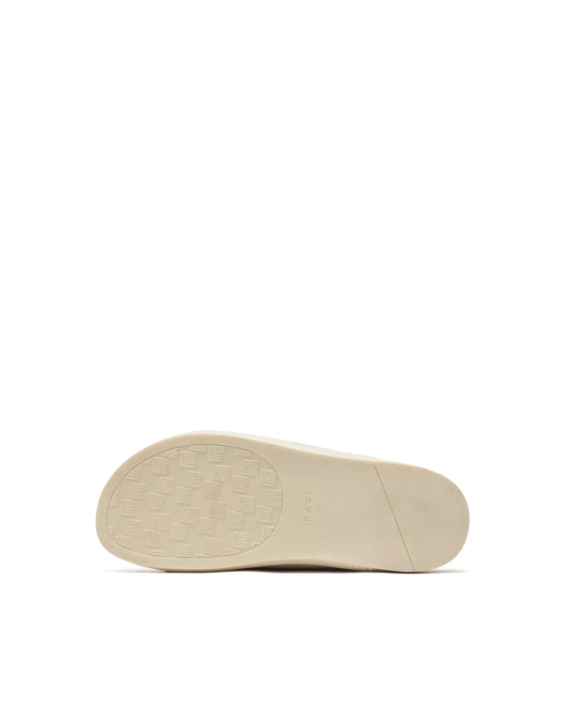RAREZ Rare Rabbit Men's Raro Dark Beige Leather Sandal